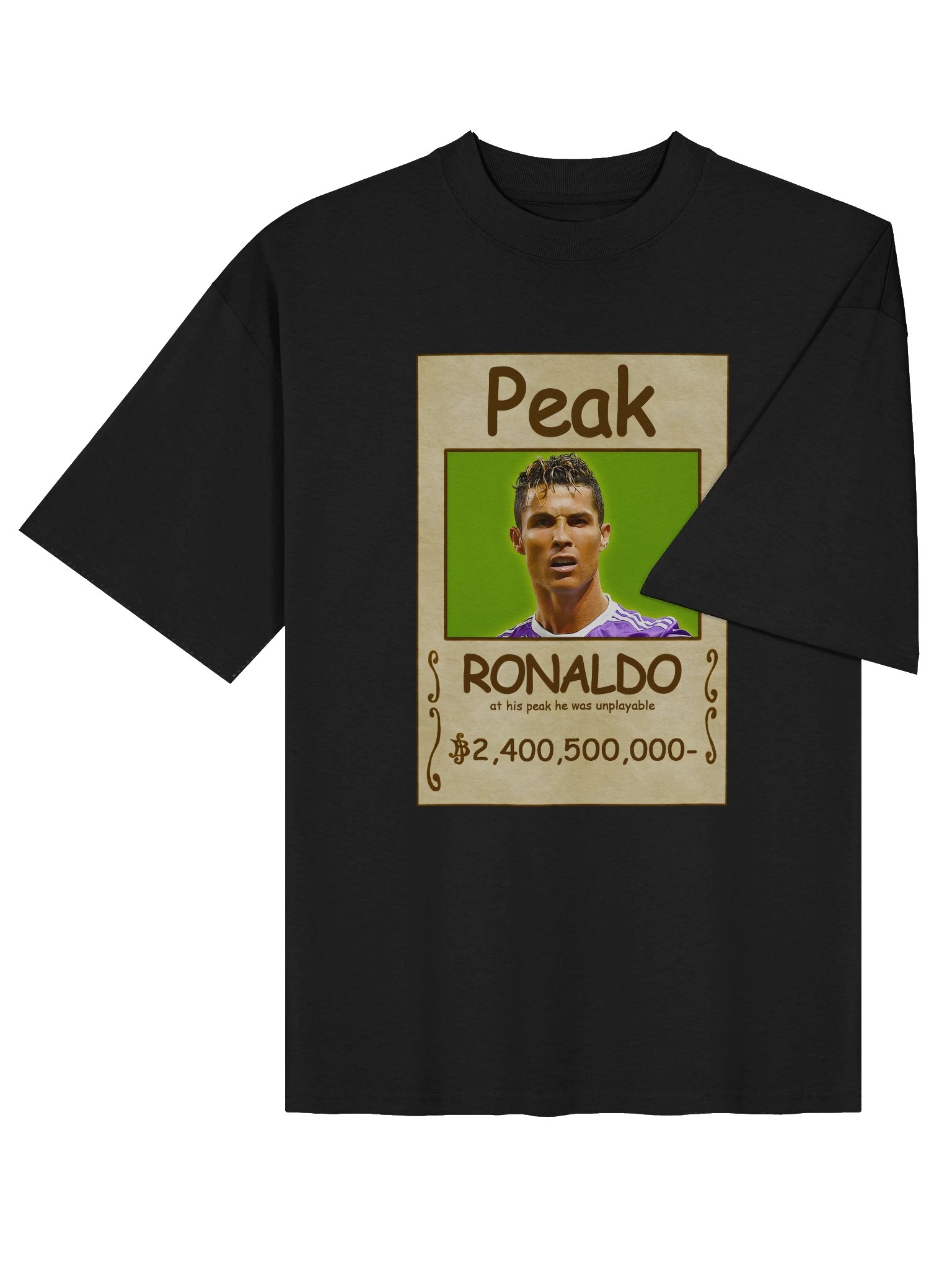 PEAK WANTED Ronaldo Tee (Oversized) product image (4)