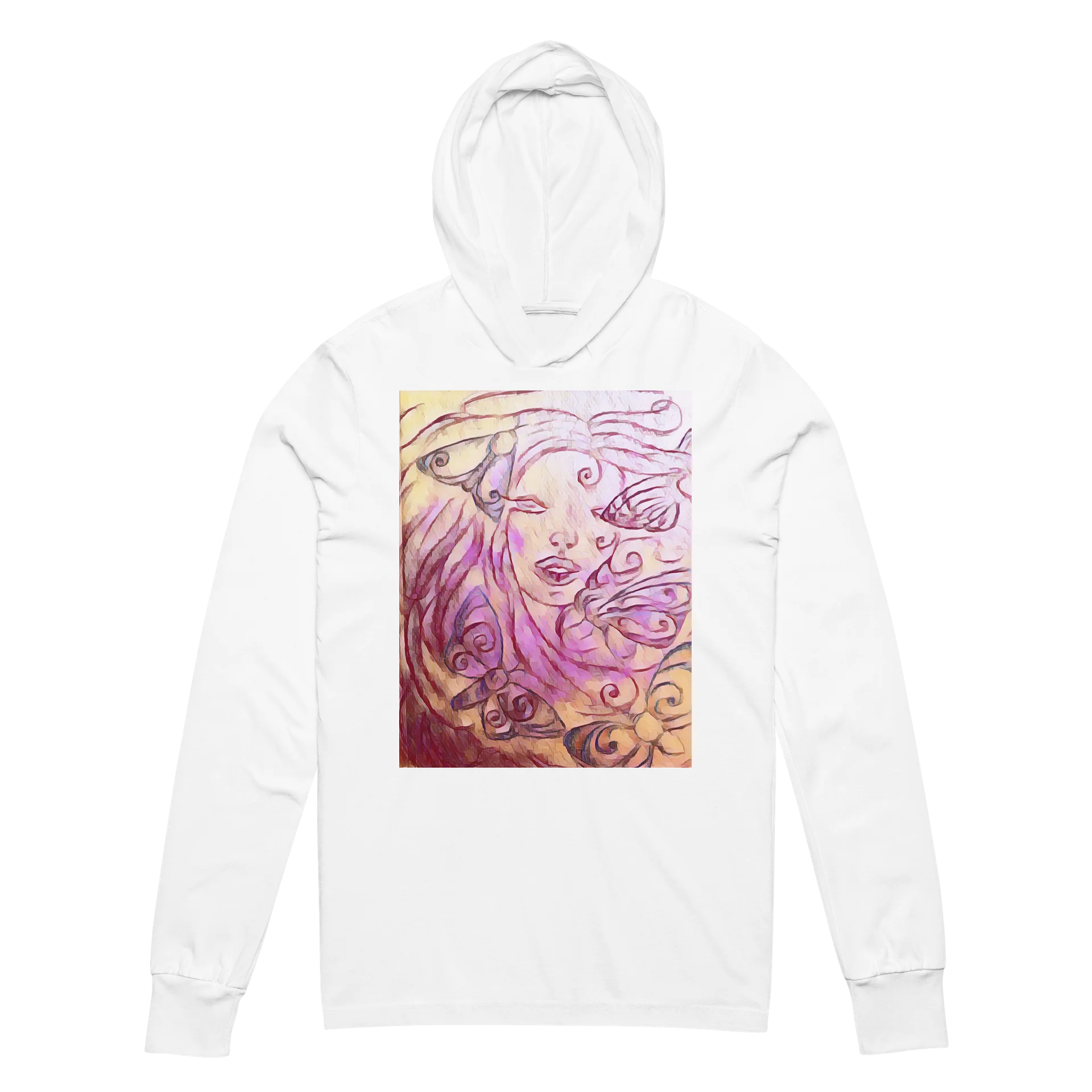 Aleia Rose Goddess Hooded Longsleeved Tee product image (2)