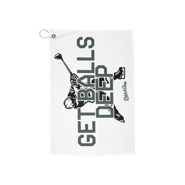 Get Balls Deep Golf Towel product image (1)