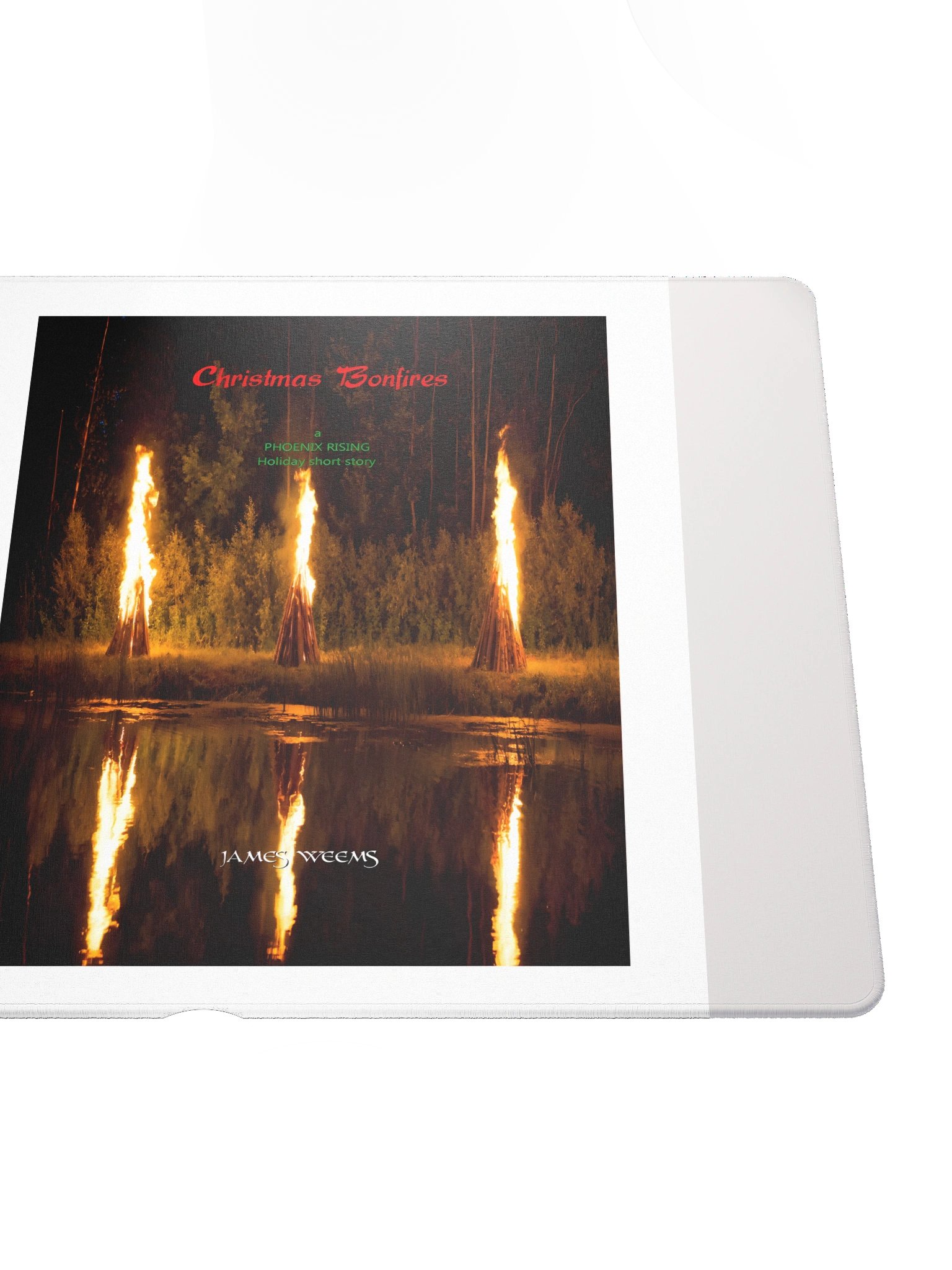 Christmas Bonfires Gaming Mouse Pad product image (9)