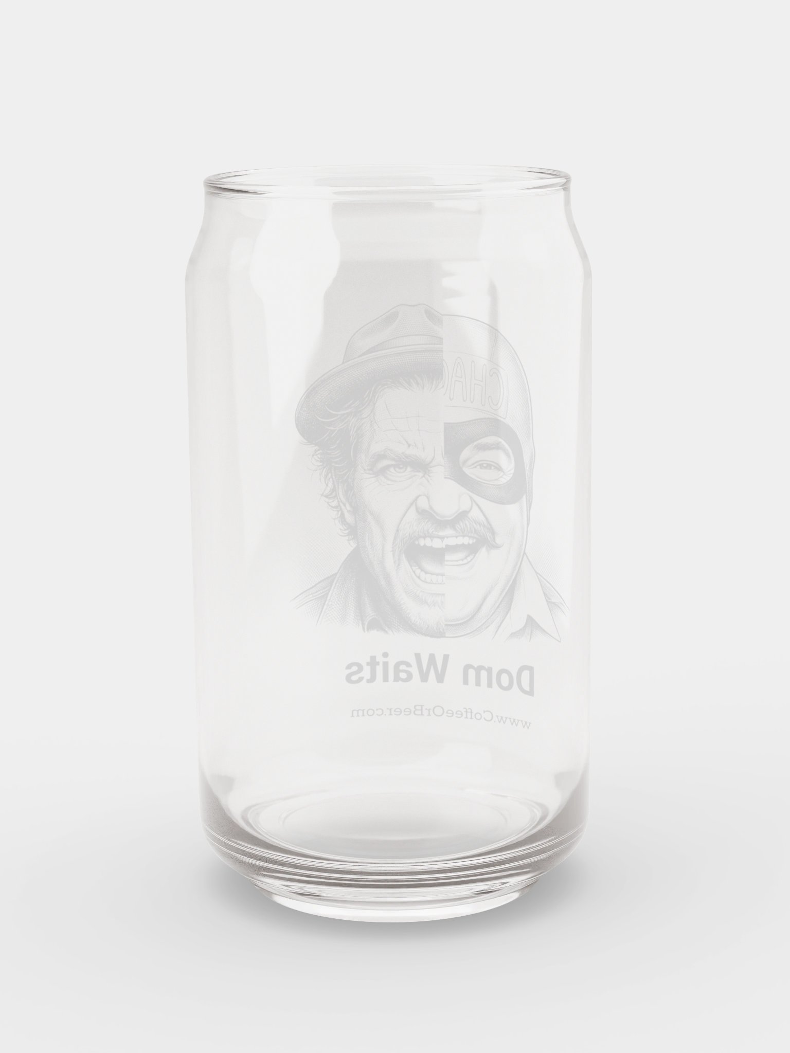 Dom Waits Can-Shaped Glass product image (4)
