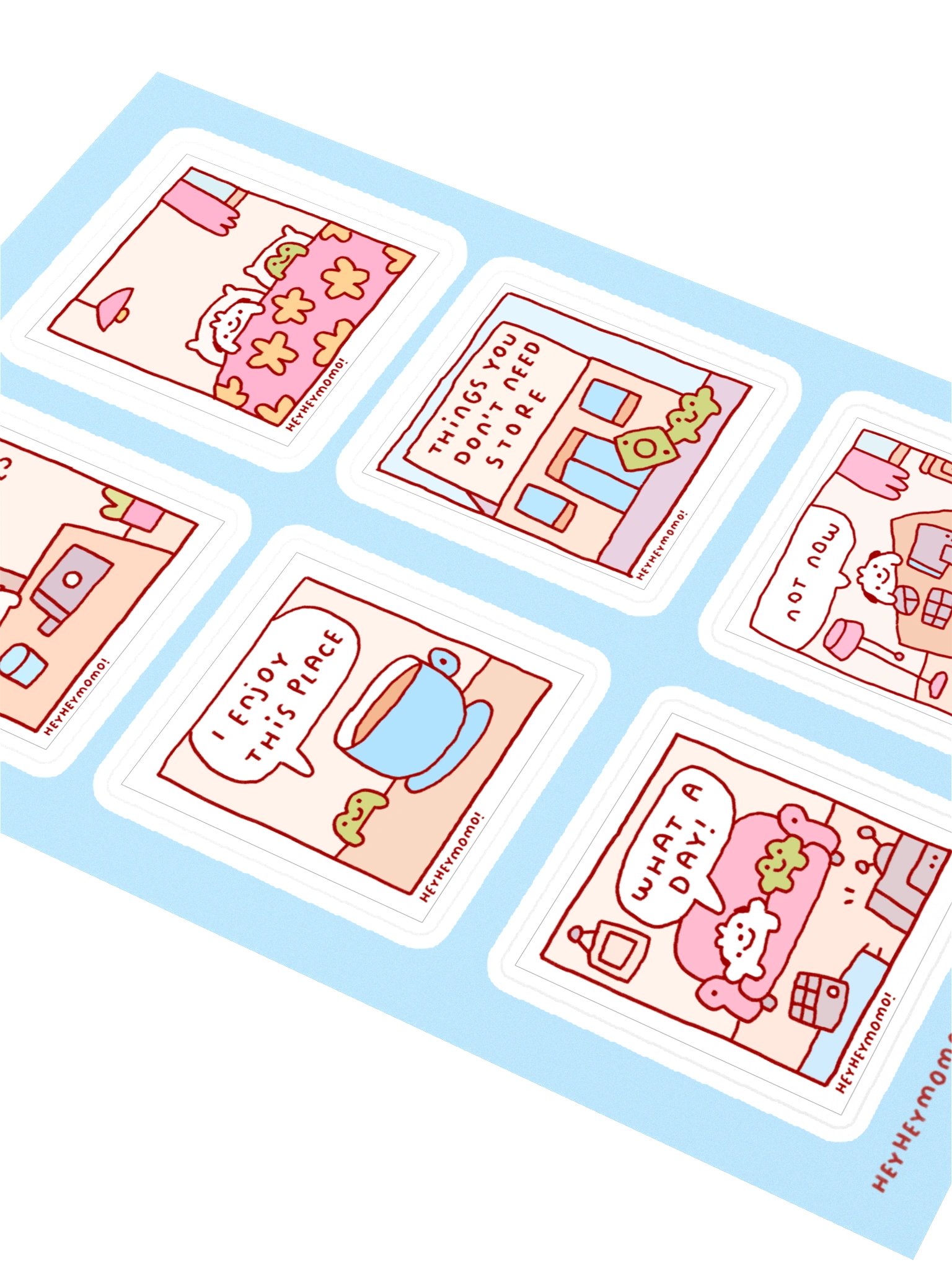 Comic panel Stickers product image (3)