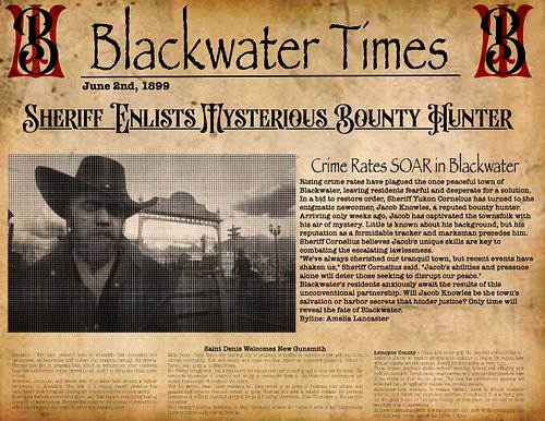 Blackwater Times has arrived!
#RedemptionRP #roleplay #RedM