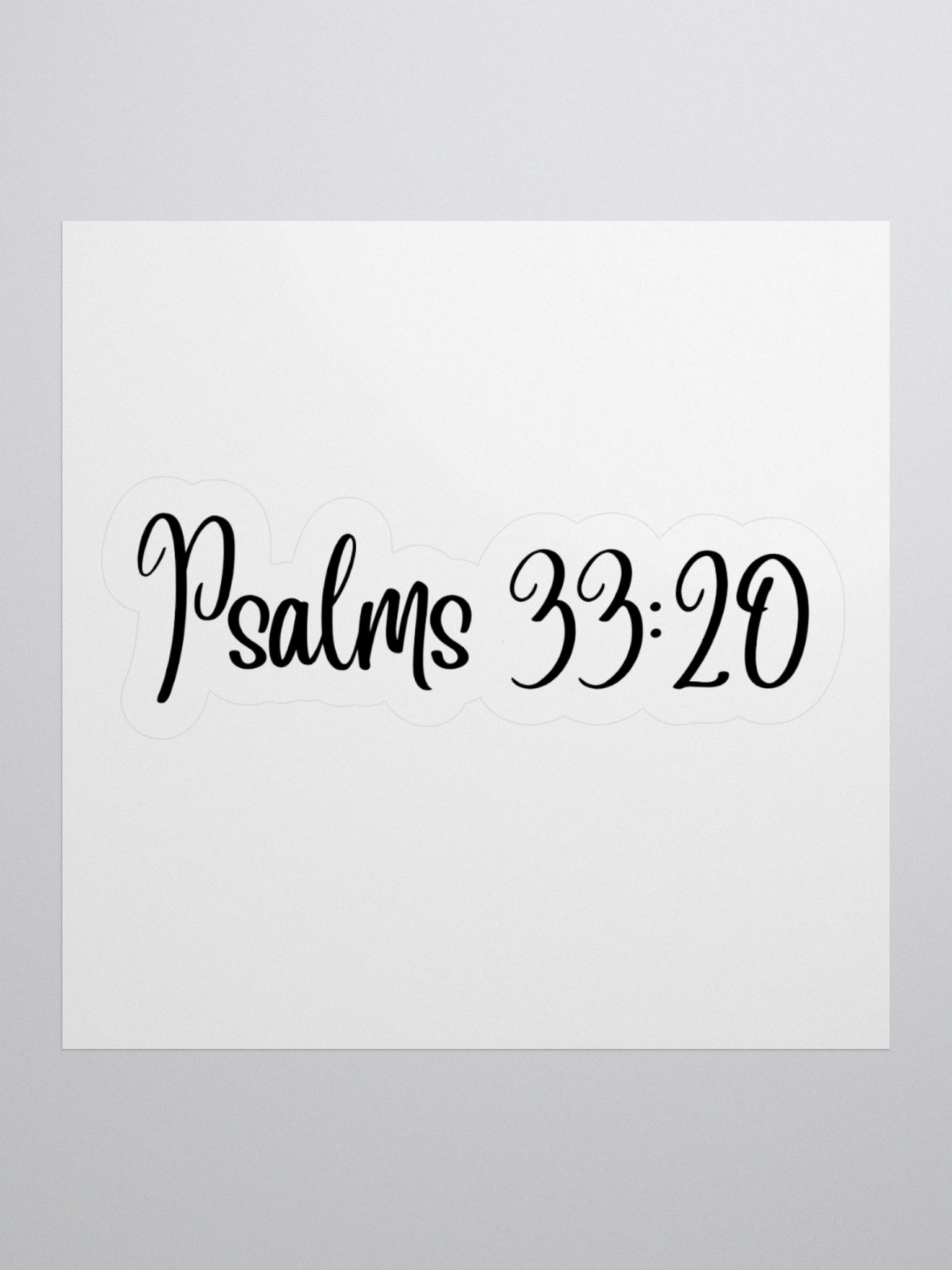 Psalms 33:20 product image (3)