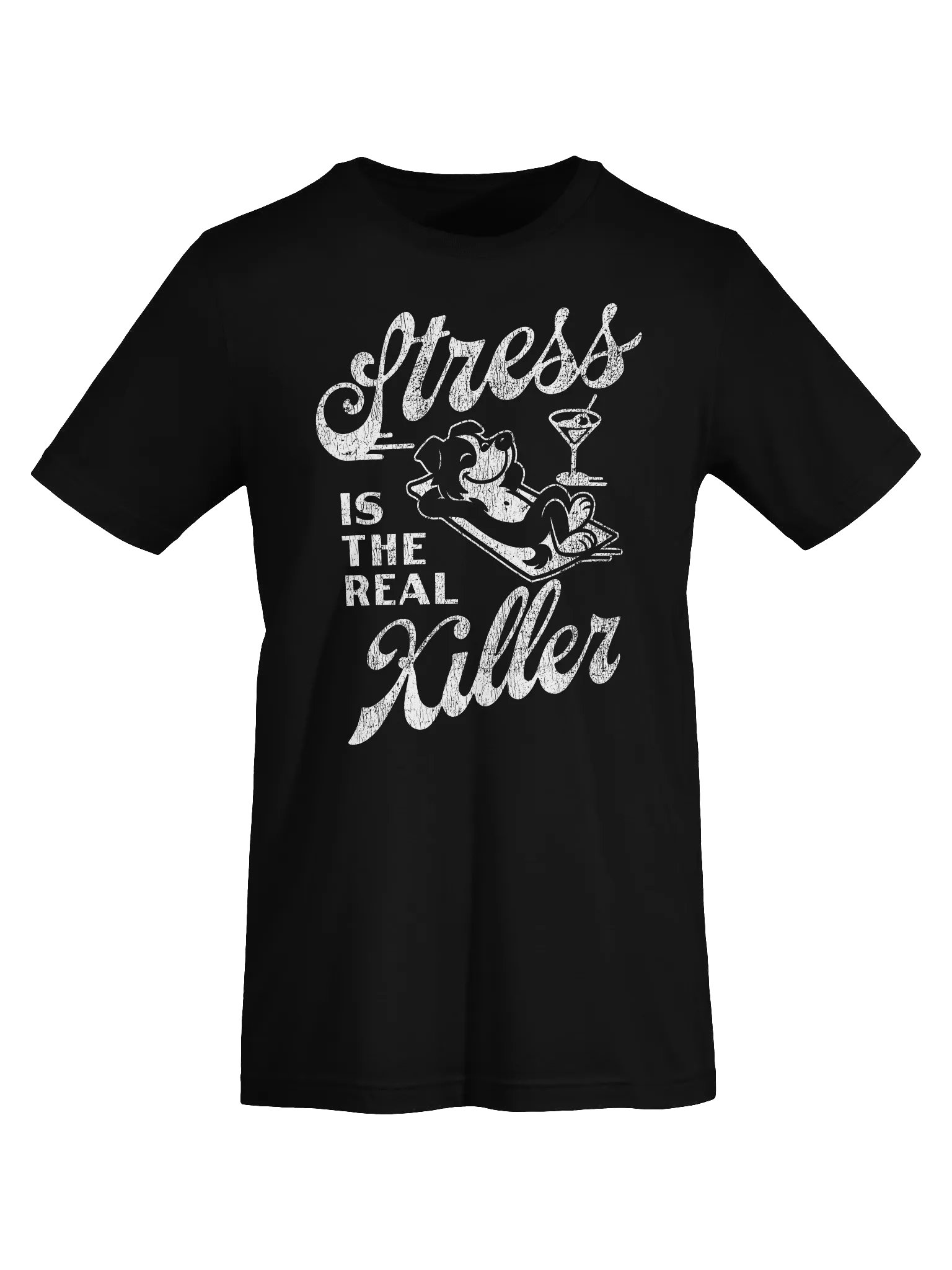 Stress Is the Real Killer – Border Collie Chill Tee product image (3)