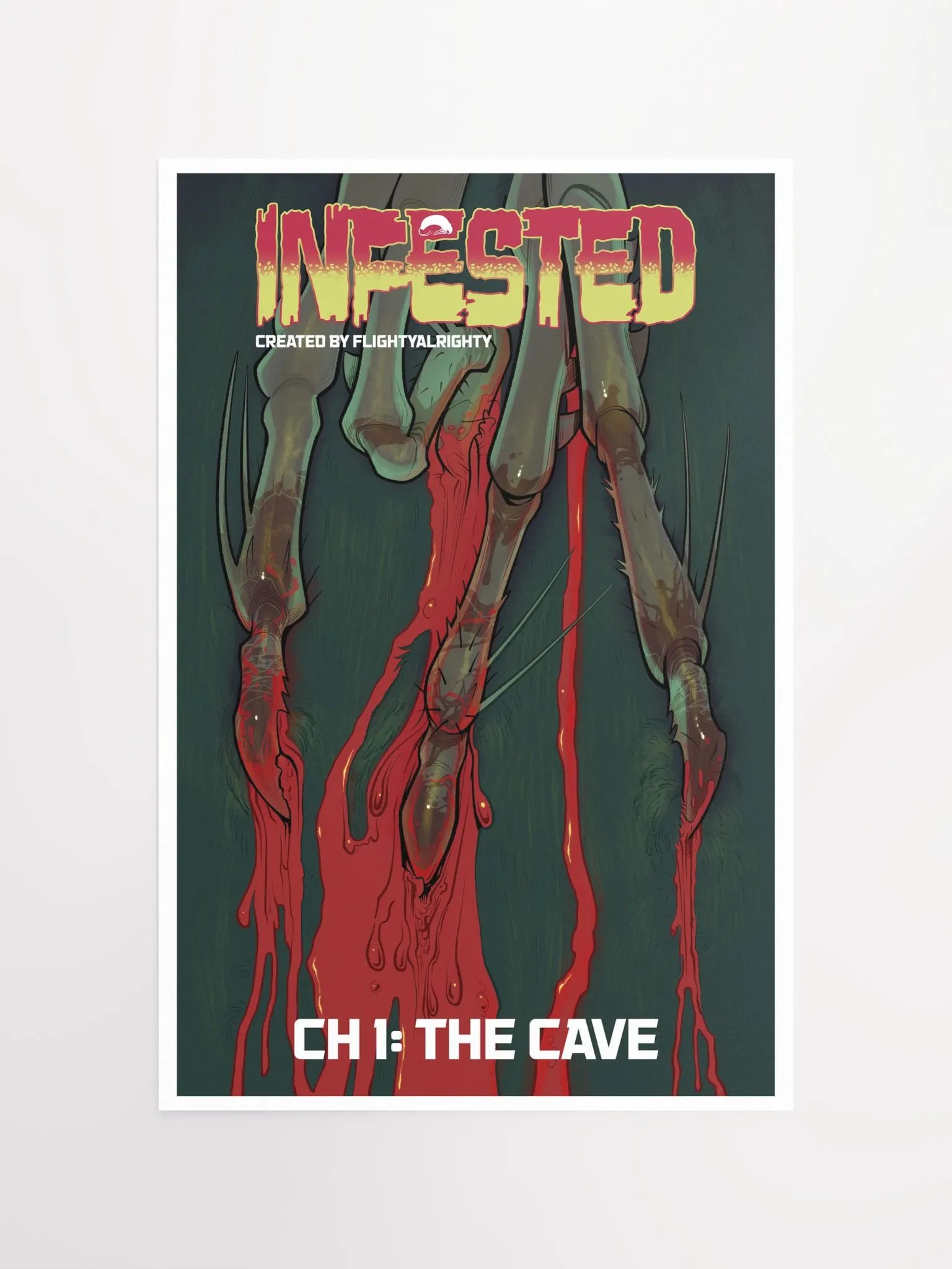 Infested Chapter 1 Alt Cover Poster product image (4)