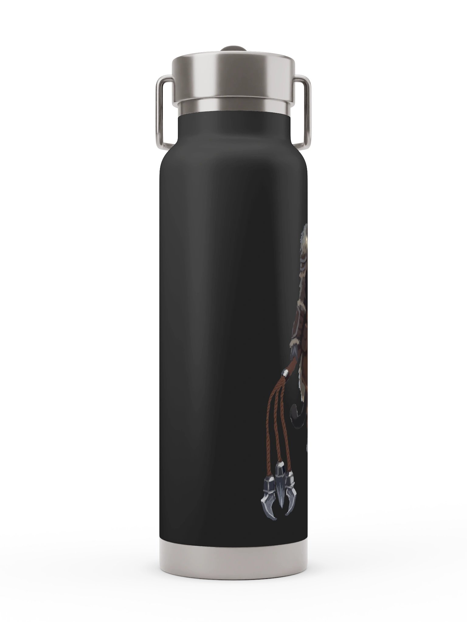 Snowcat Bastet: Water Bottle (Straw Lid) - Narh product image (3)