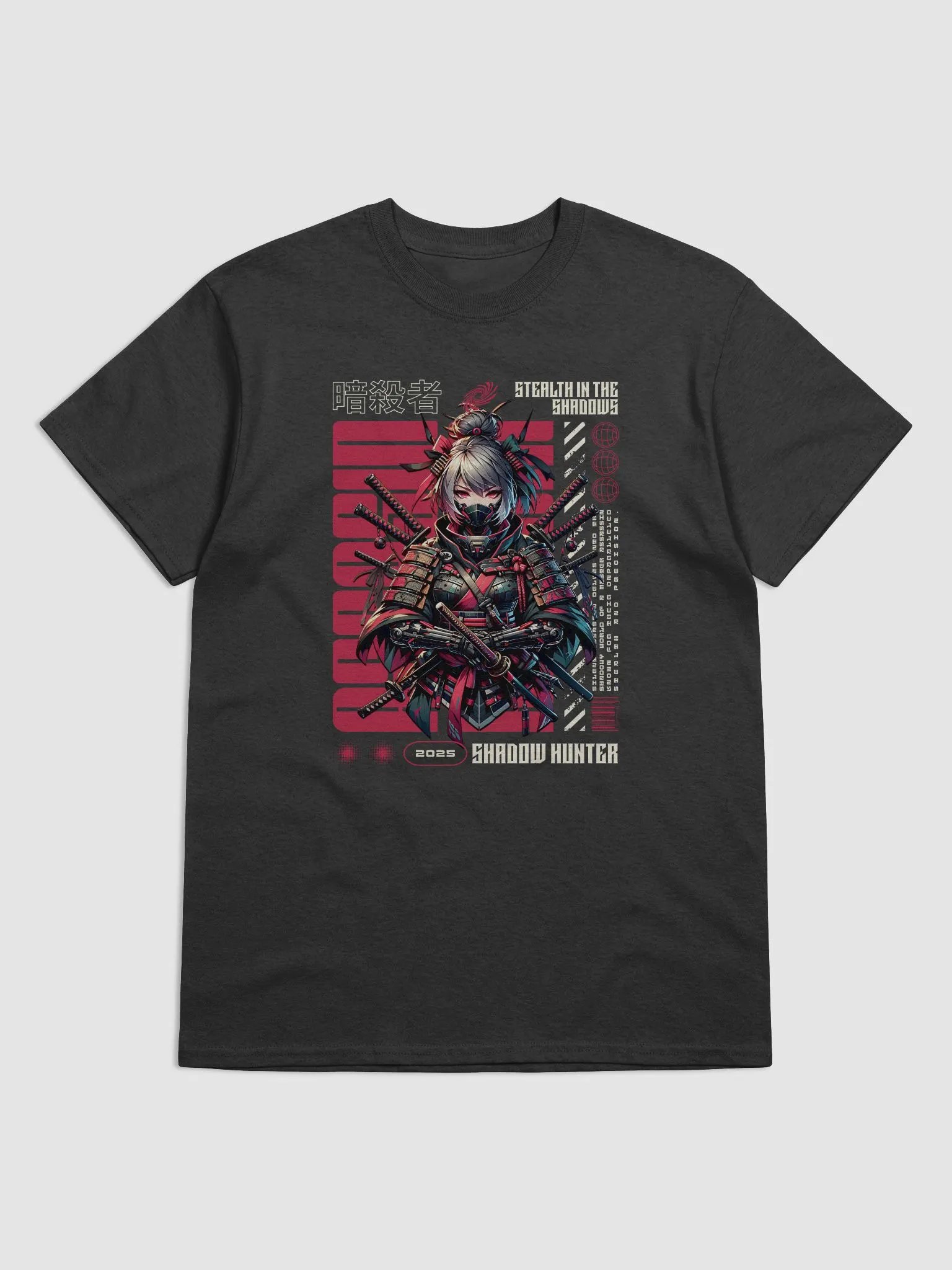 Cyblade: Futuristic Samurai Gaming T-Shirt product image (1)