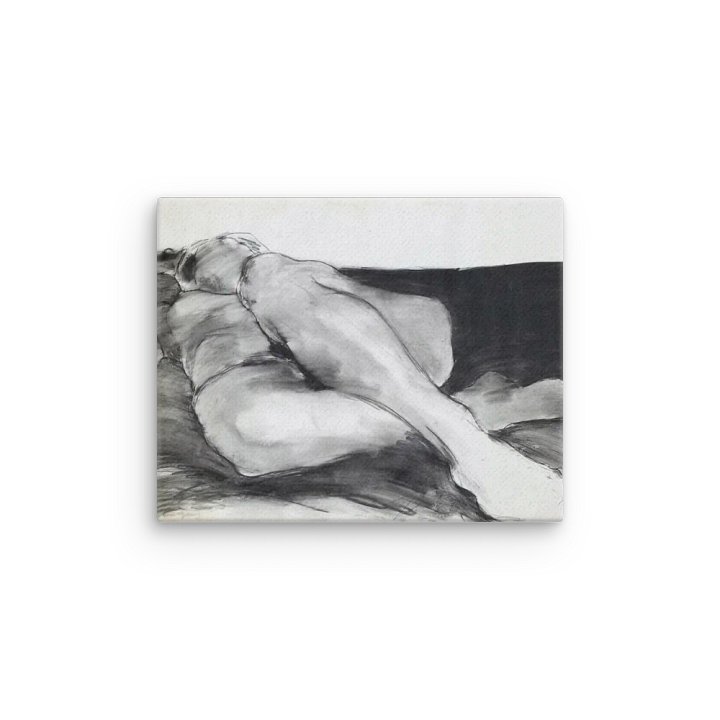 Loose figure sketch # 1, early 1980s by Virgil Laidig product image (2)