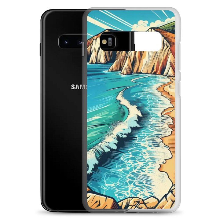 Clear Case for Samsung® | AI Design beach Greece product image (20)