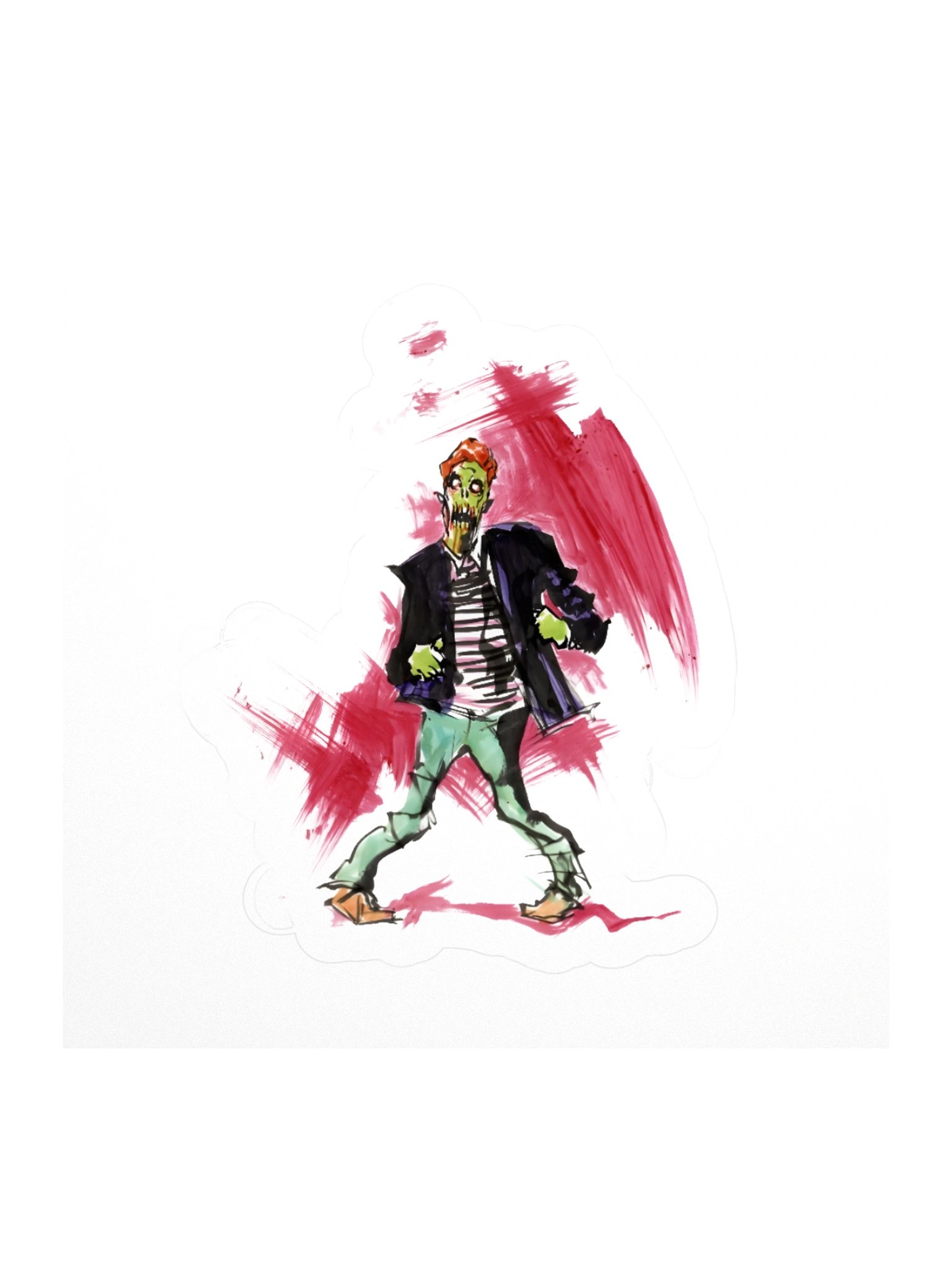 Zick Astley, Sticker product image (2)