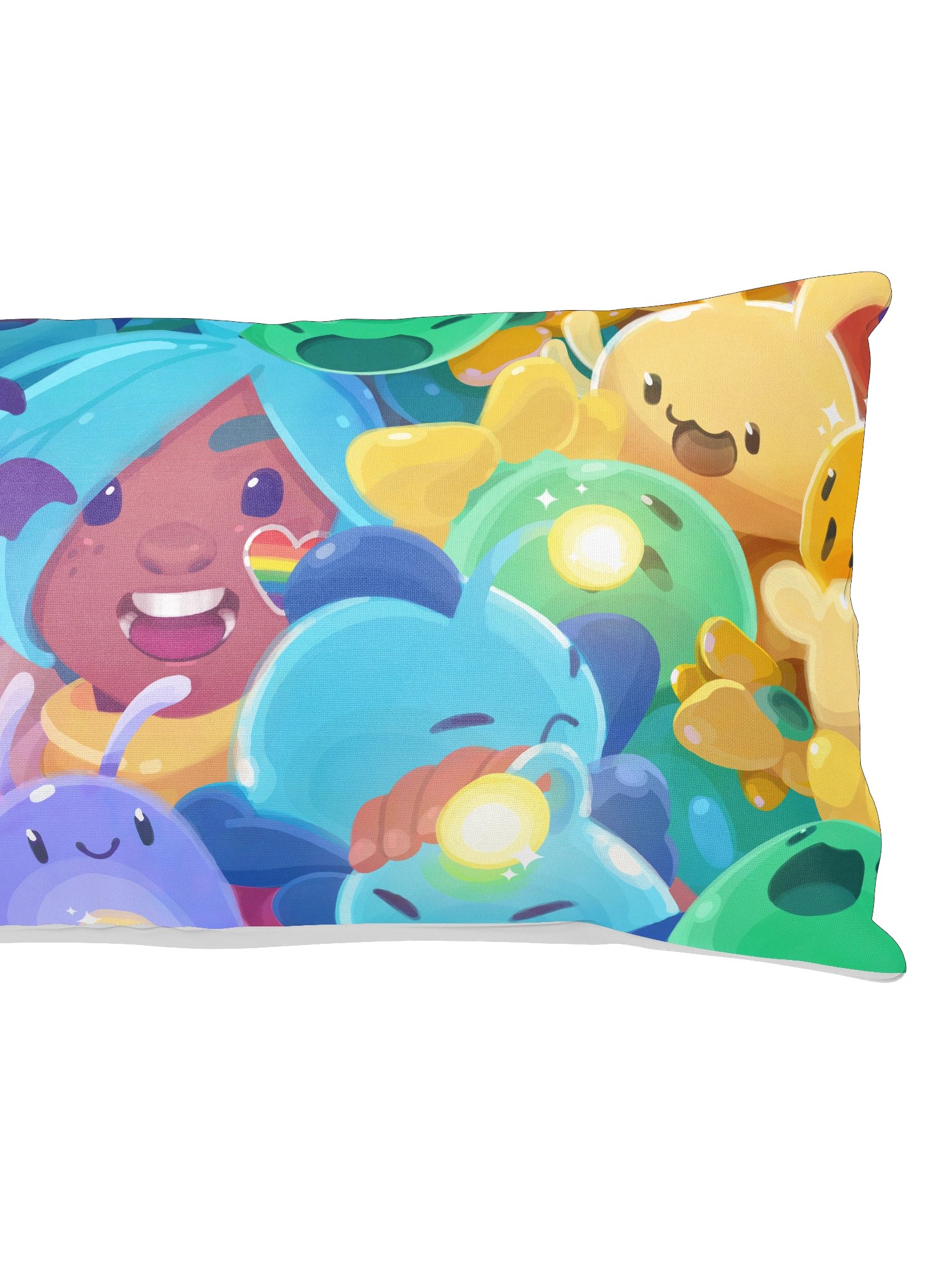 Cozy Slimes Throw Pillow product image (2)