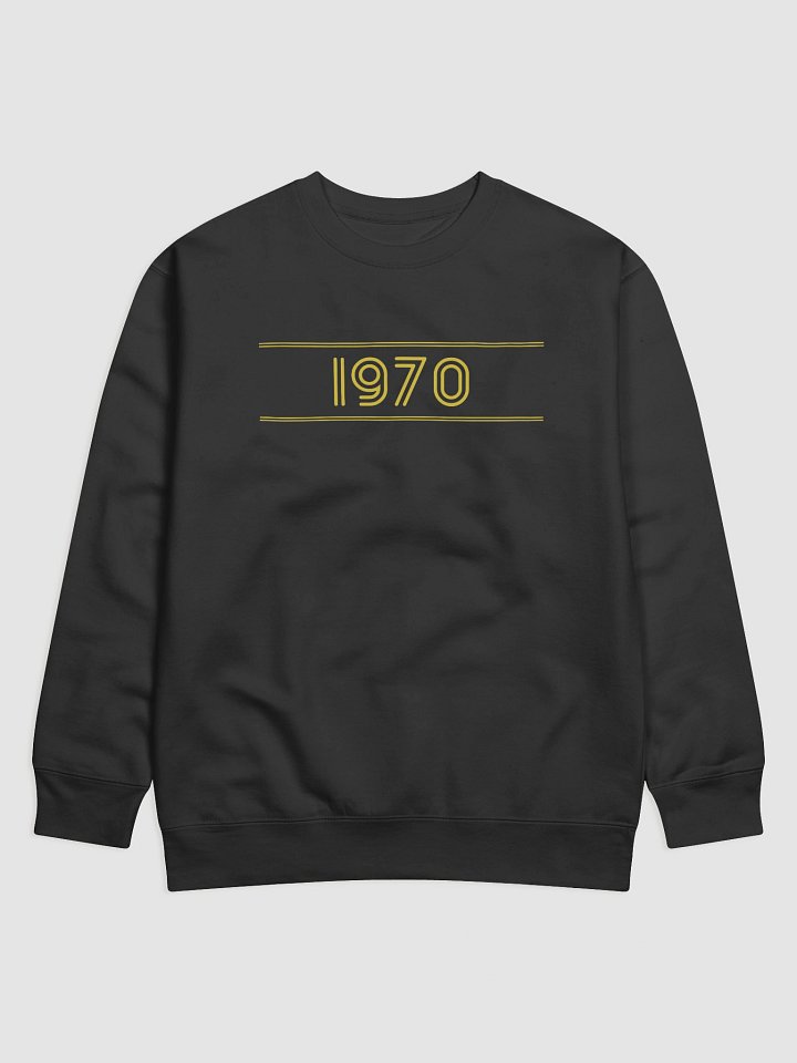 1970 Retro Monochrome Sweatshirt product image (1)