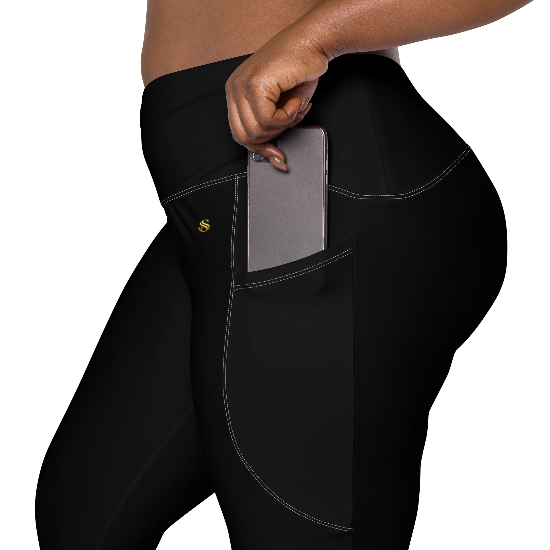 "Blief." Leggings with Pockets product image (8)