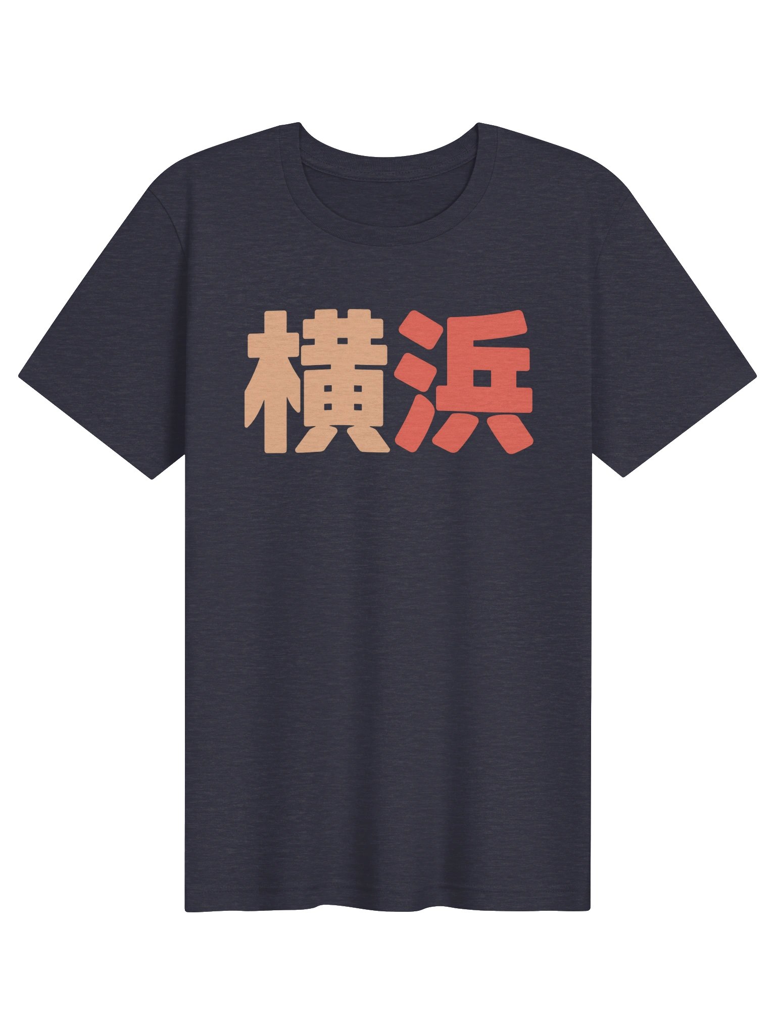 Yokohama Peach Red Kanji Graphic Tee product image (1)