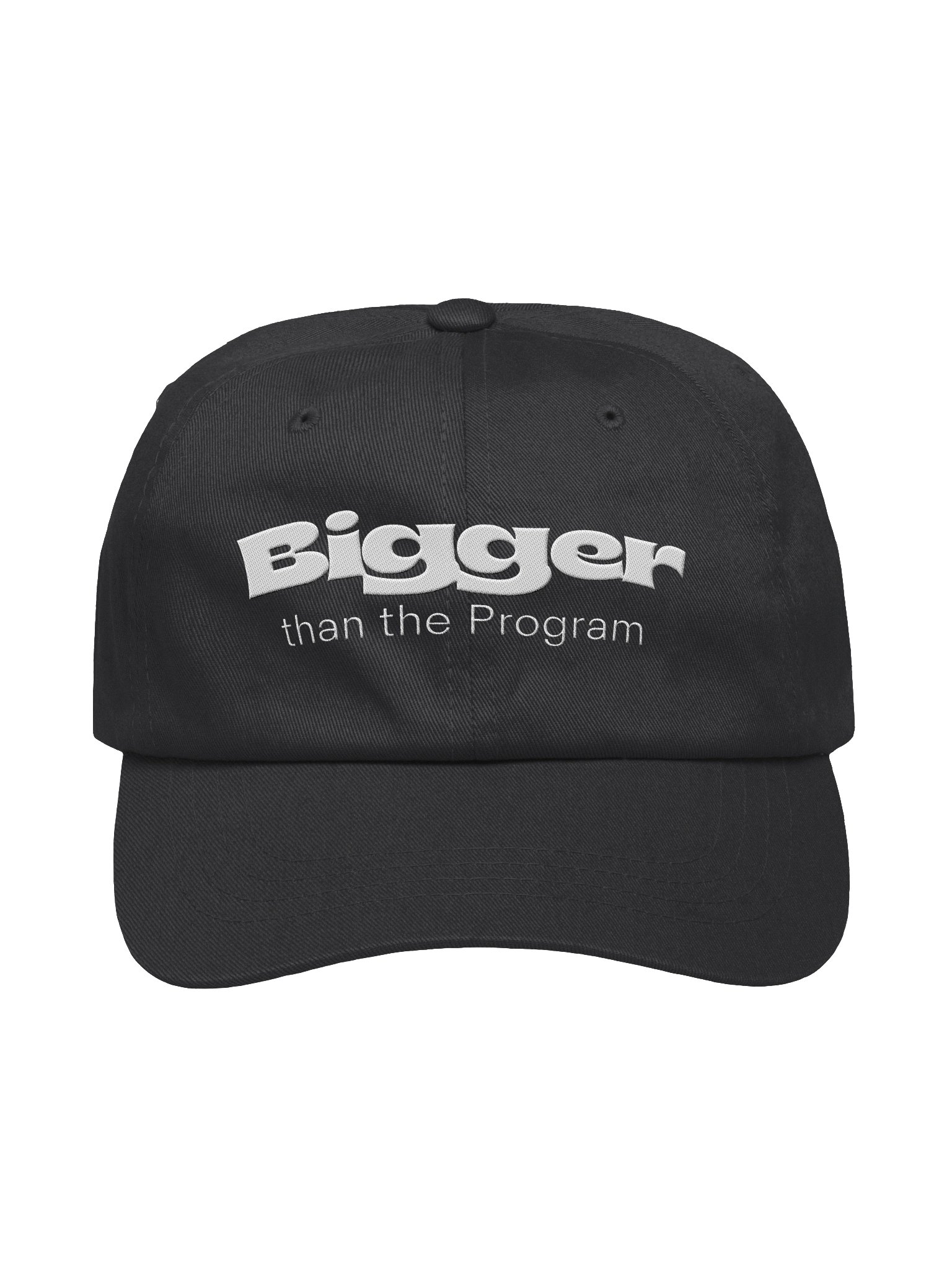 Bigger Than the Program Dad Hat product image (1)