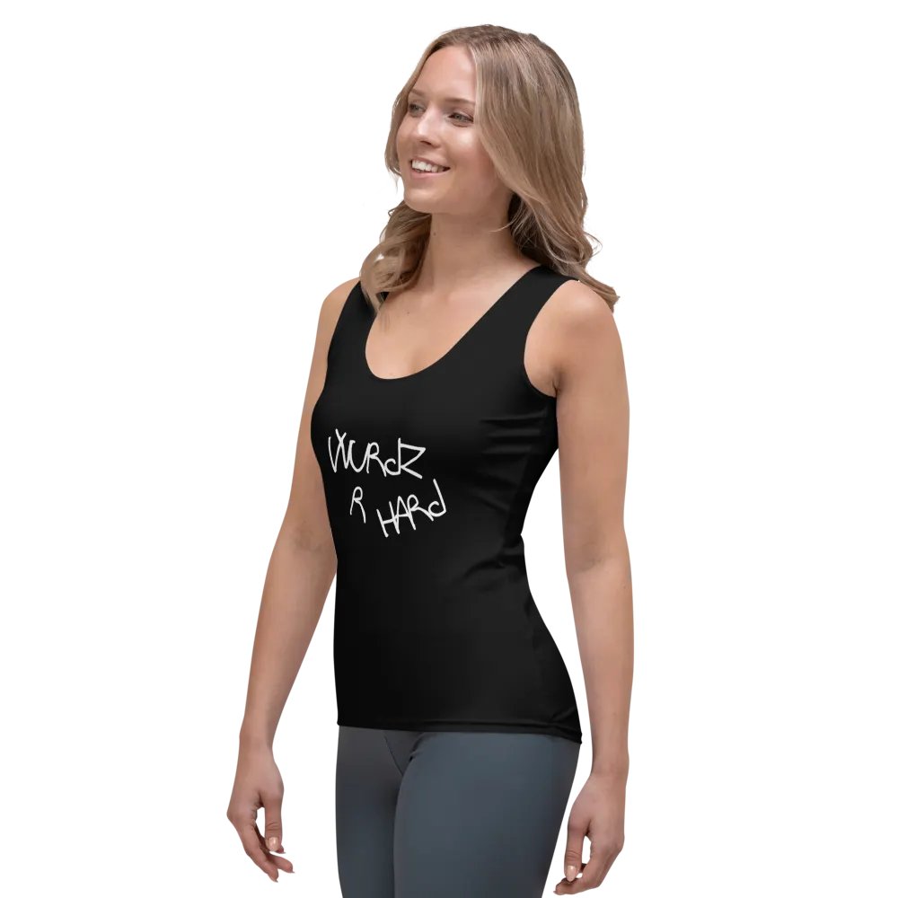 Wurds r Hard Ladies tank product image (3)