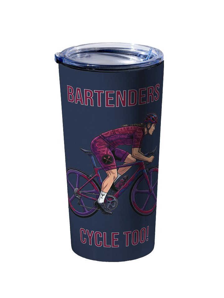 Bartender Athlete 20oz Tumbler | Ladies Cycling Edition product image (2)