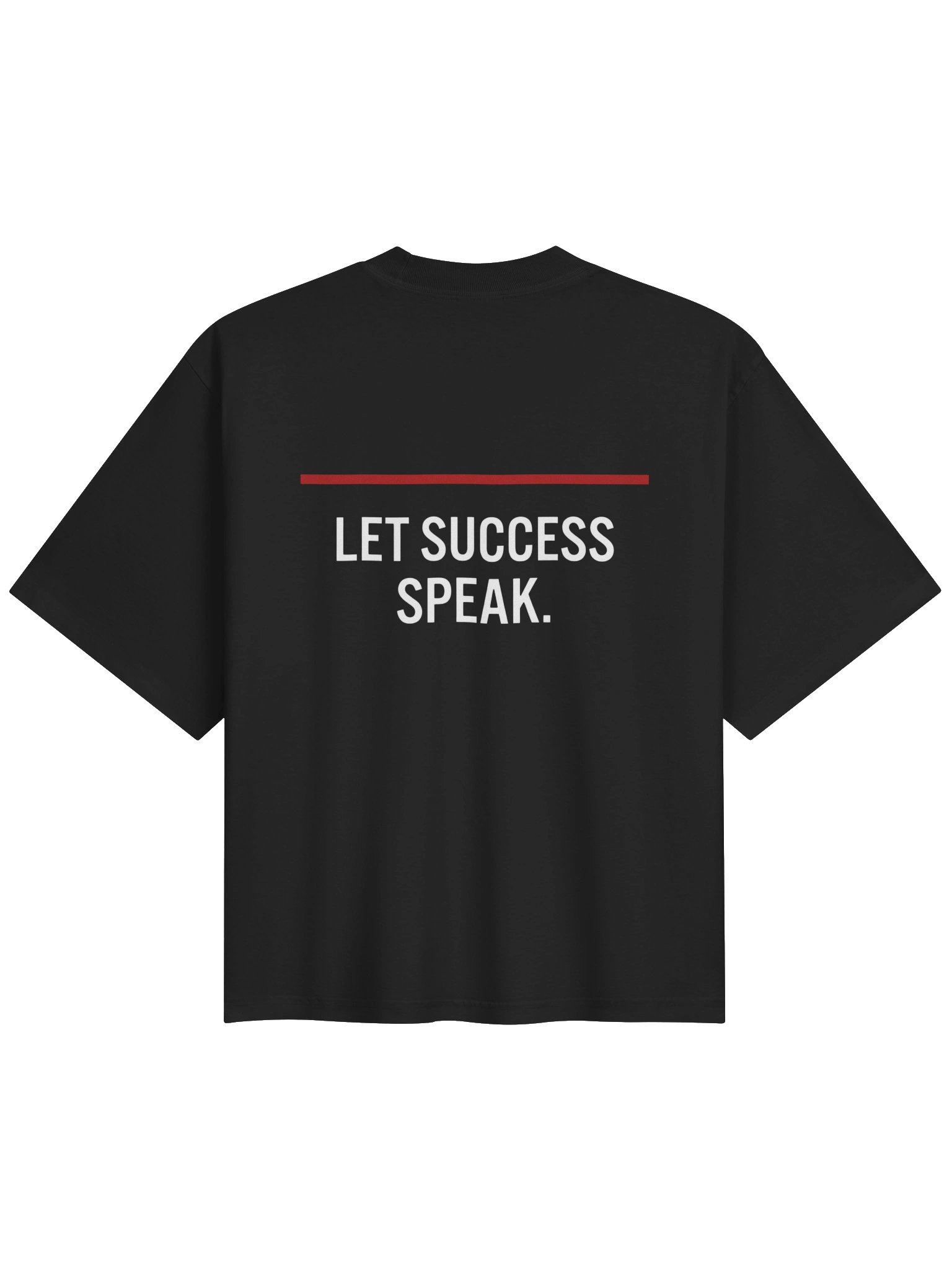 Let Success Speak. - Heavyweight Oversized Tee product image (2)