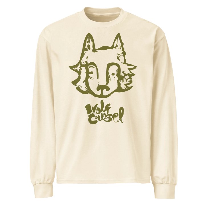 Wolf Counsel AS Colour Premium Heavyweight Long Sleeve Shirt (Front Patch) product image (1)