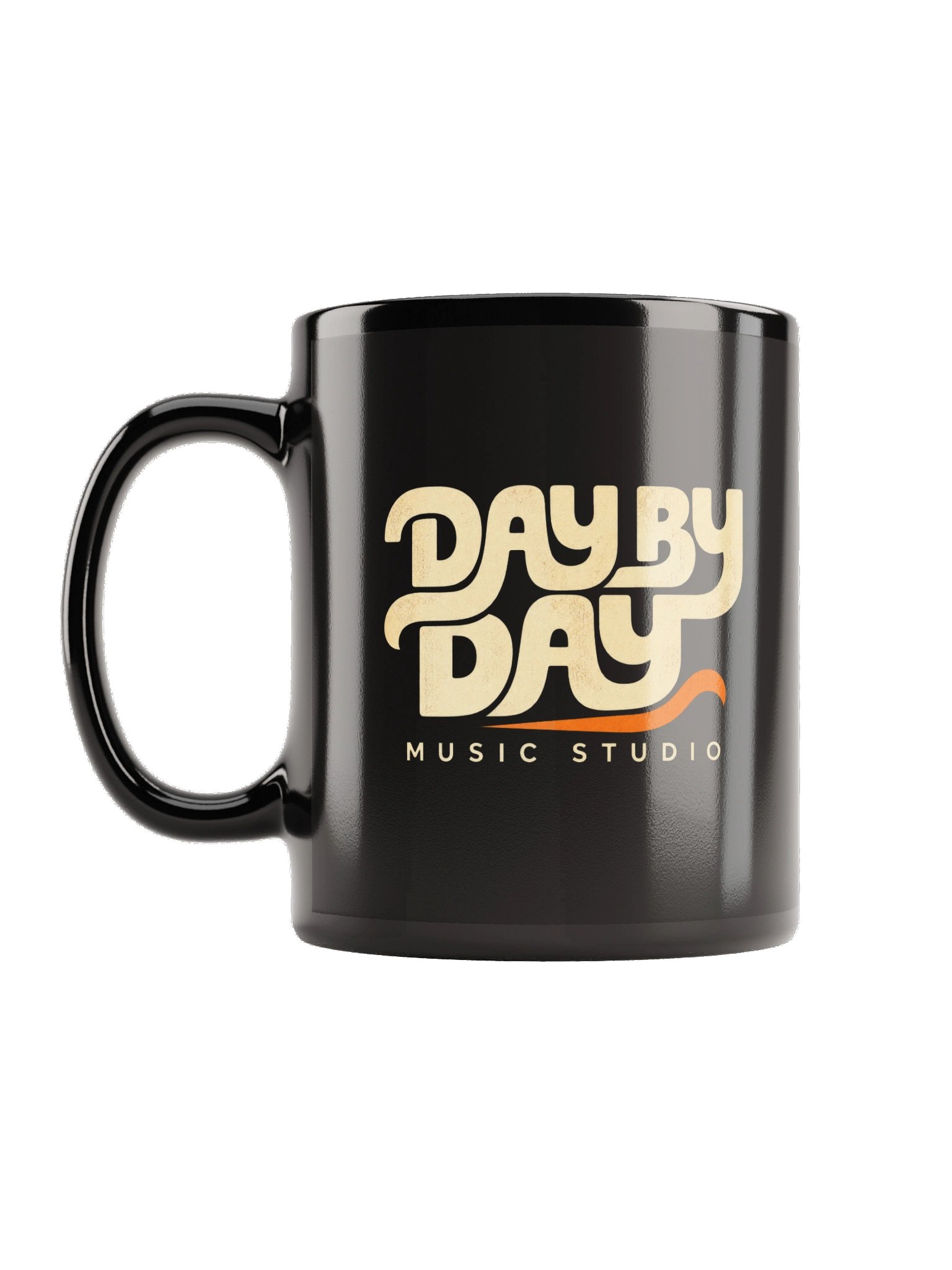 DAY BY DAY Psychedelic Cat Music Studio Mug product image (1)