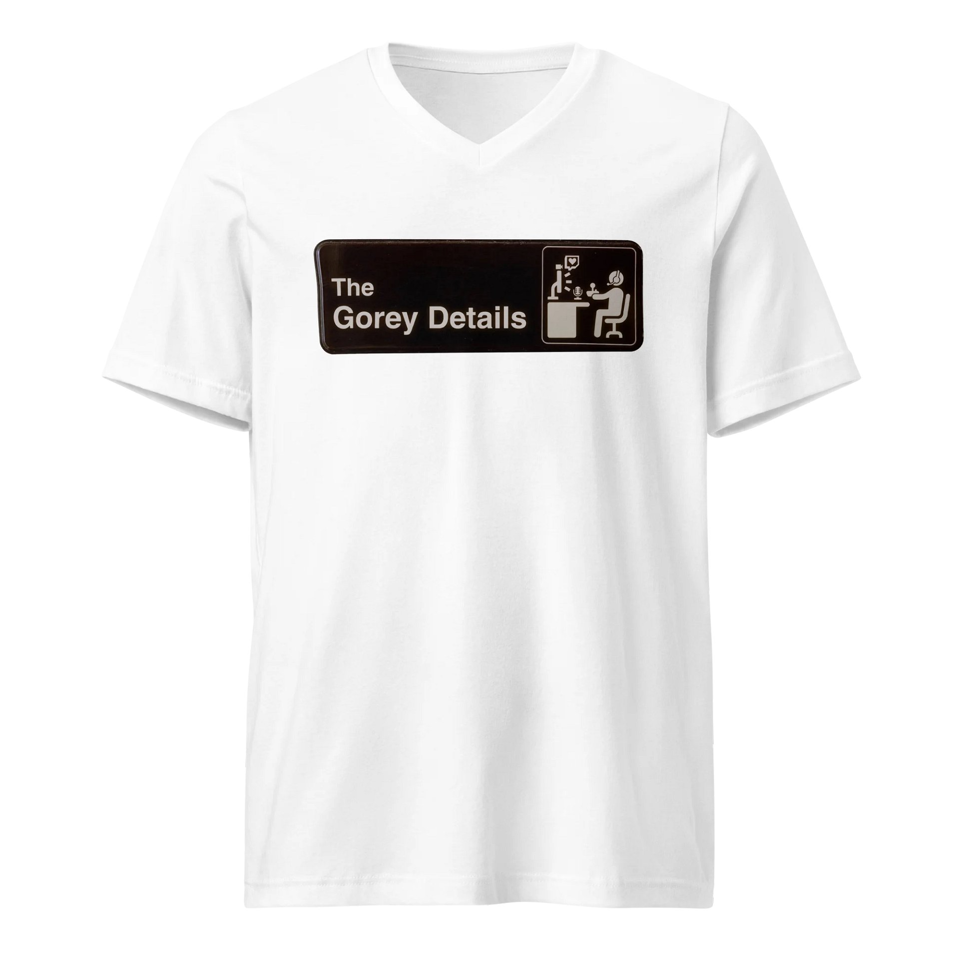 The Studio - Bella+Canvas Short Sleeve V-Neck Jersey T-Shirt product image (7)