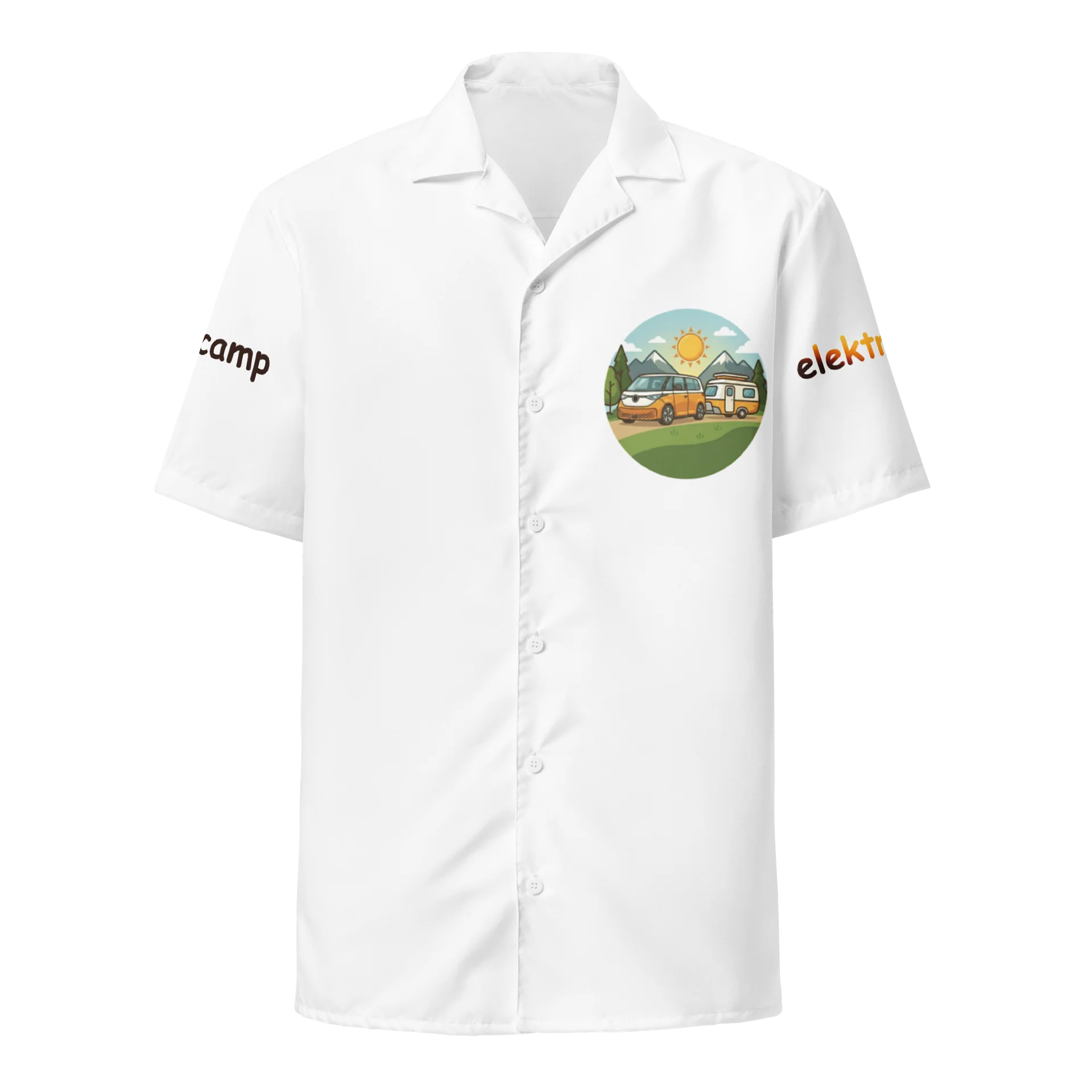 Hawaiian Shirt Elektro Camping product image (1)