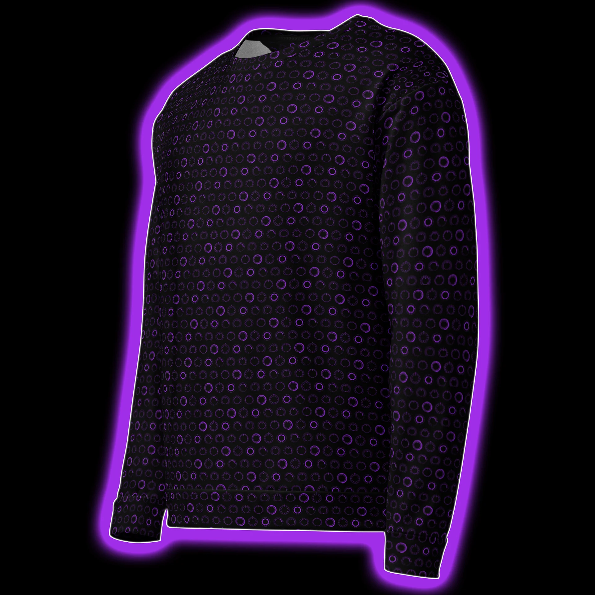 Synthesis Controls Sweatshirt - (7 Modular Synth Dials) XENON product image (3)