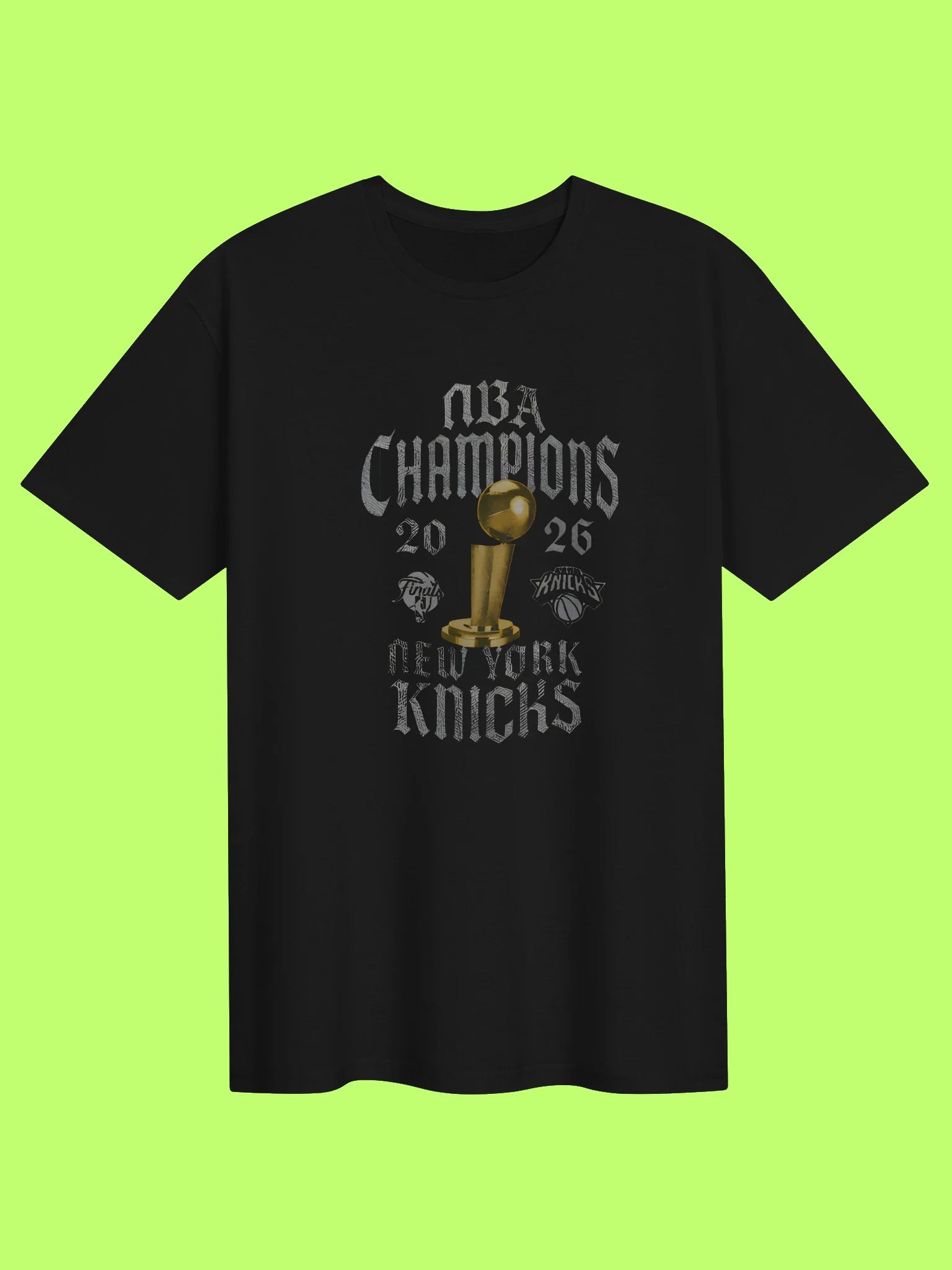 NBA Champions 2026 New York Knicks Shirt product image (151)