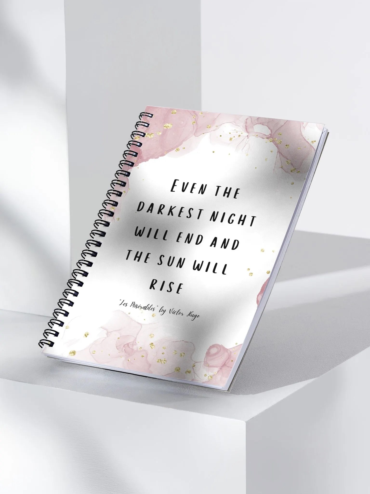Aesthetic Les Misérables Quote Notebook product image (3)