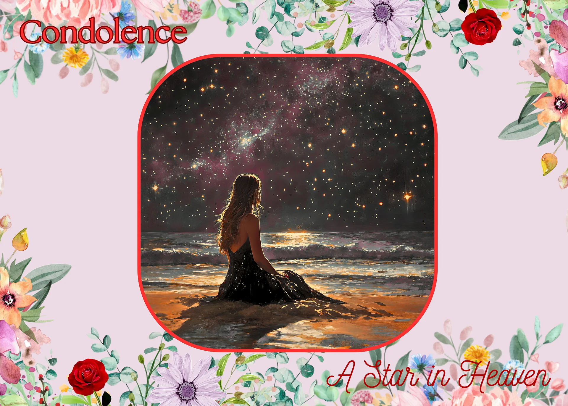 A Star in Heaven: Condolence product image (1)