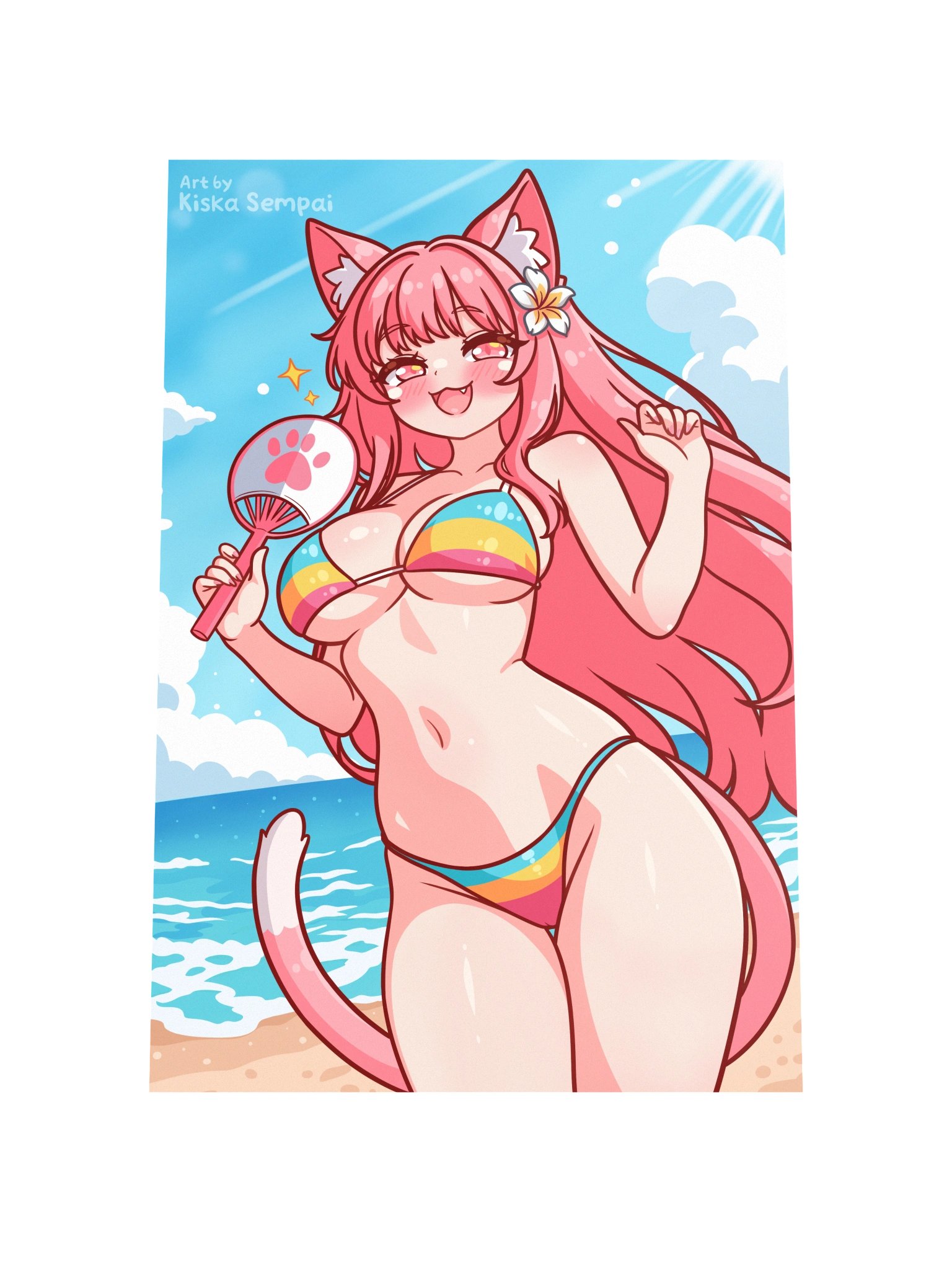 Kiska on the beach ☆ Wall Art product image (4)