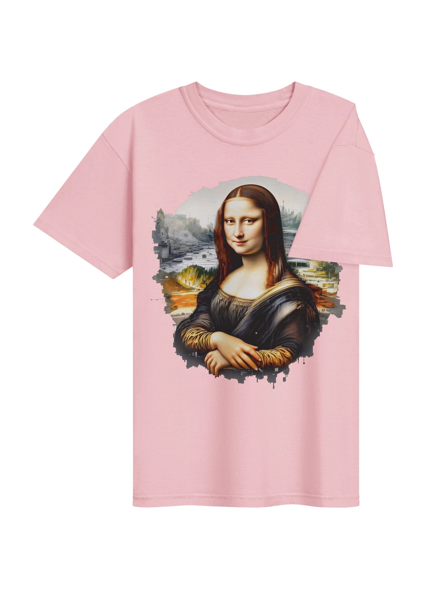 Surreal Mona Lisa Graphic Tee product image (60)