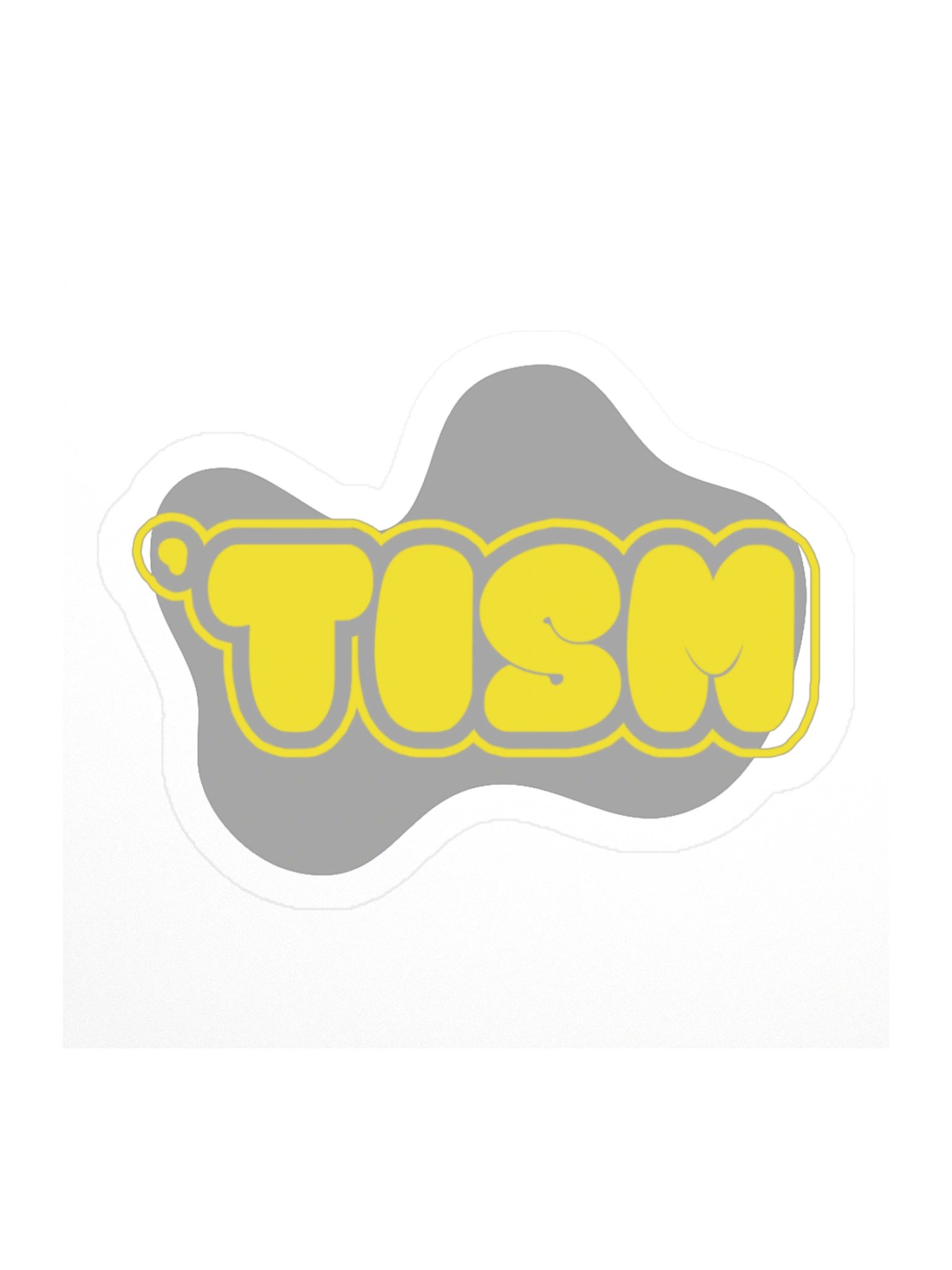 Autism Bubble Letter Sticker product image (1)