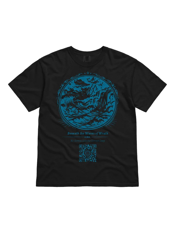 Waves of Wrath (Color on Black/White) product image (1)