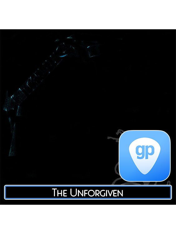 The Unforgiven PDF TAB + Backing Track MP3 product image (1)
