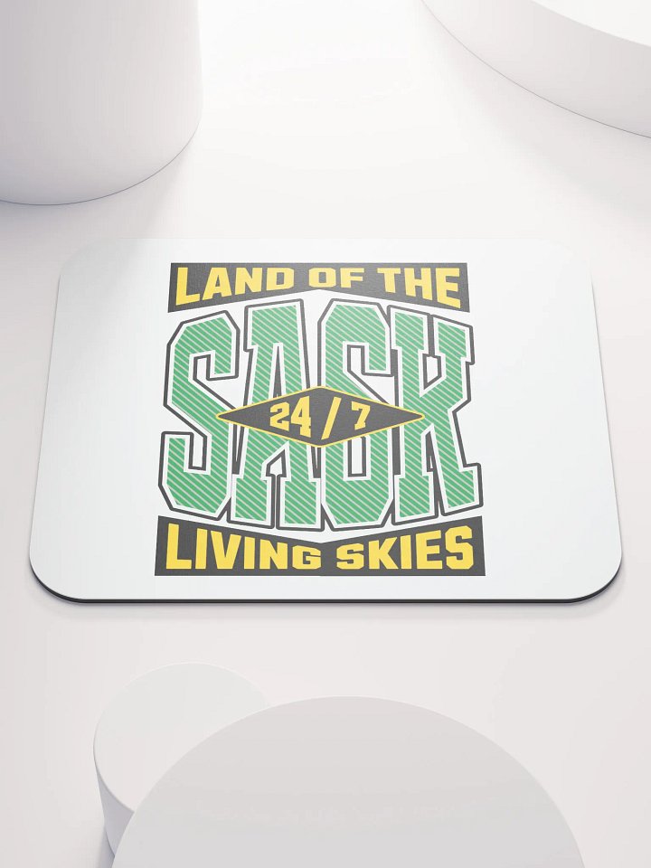 Sask Land Of The Living Skies 24/7 Classic Mouse Pad product image (2)