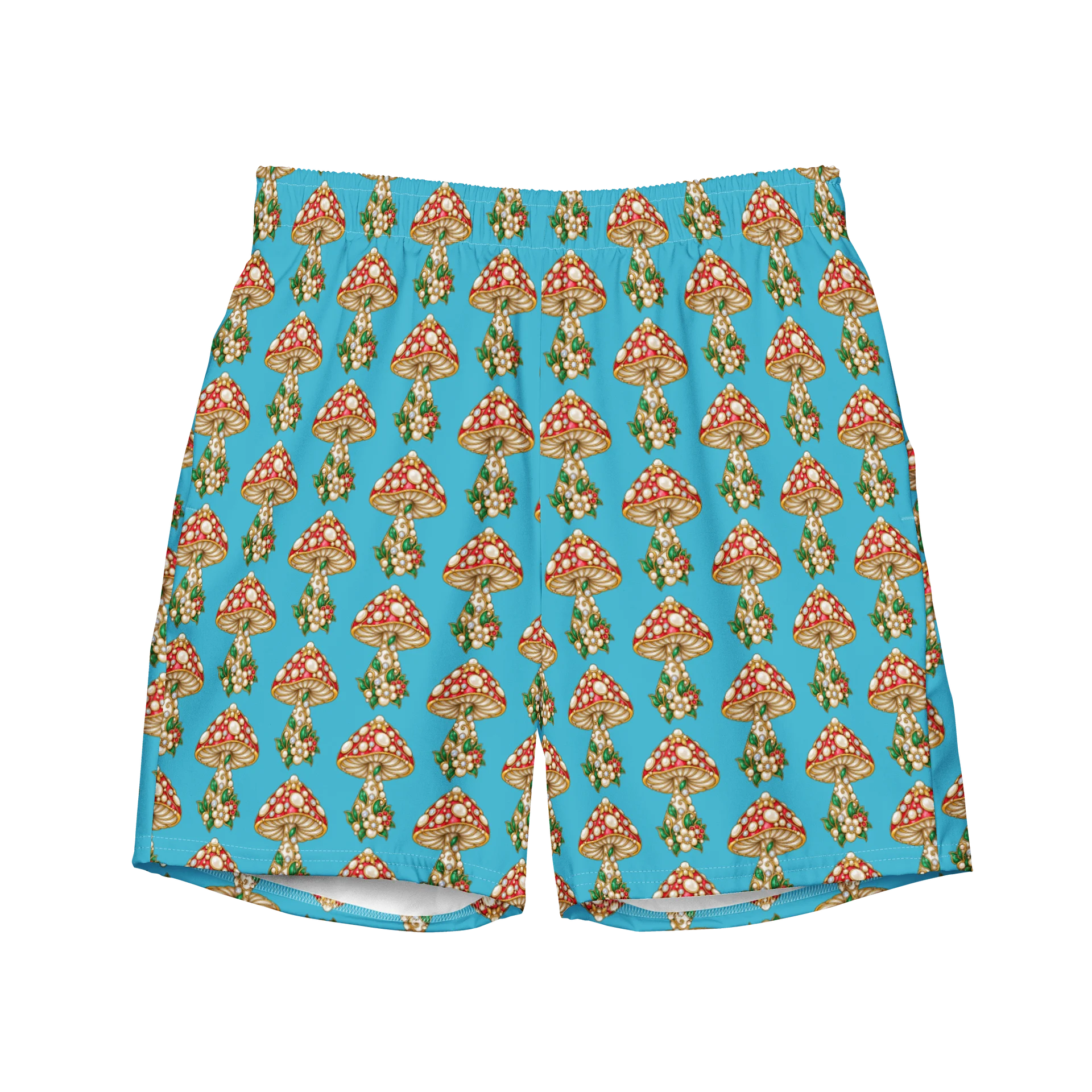 Mushroom Meadow Swim Trunks product image (1)