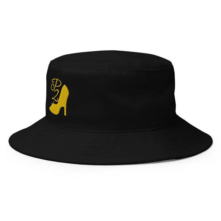 Poised Princess Big Accessories Bucket Hat — Golden Heel Motif product image (2)