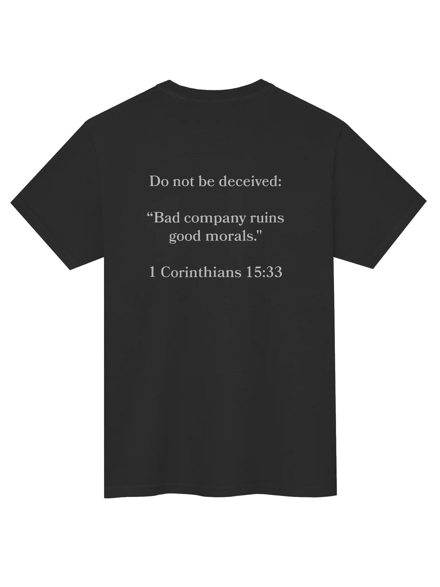 Bad Company Ruins Good Morals Pocket Tee product image (4)