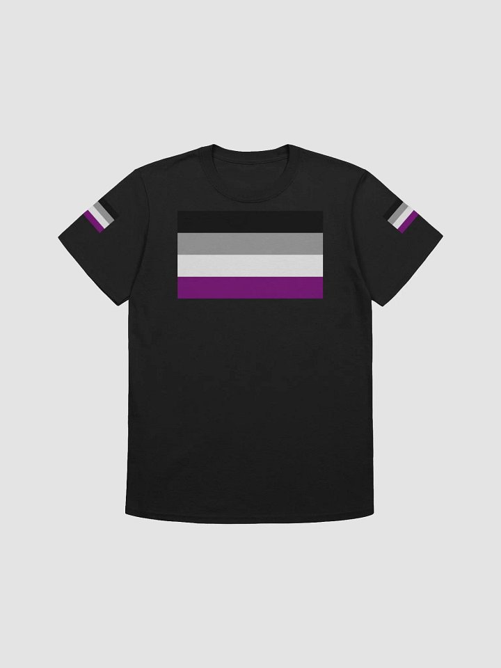LGBTQI+ Pride Asexual Flag Shirt product image (1)