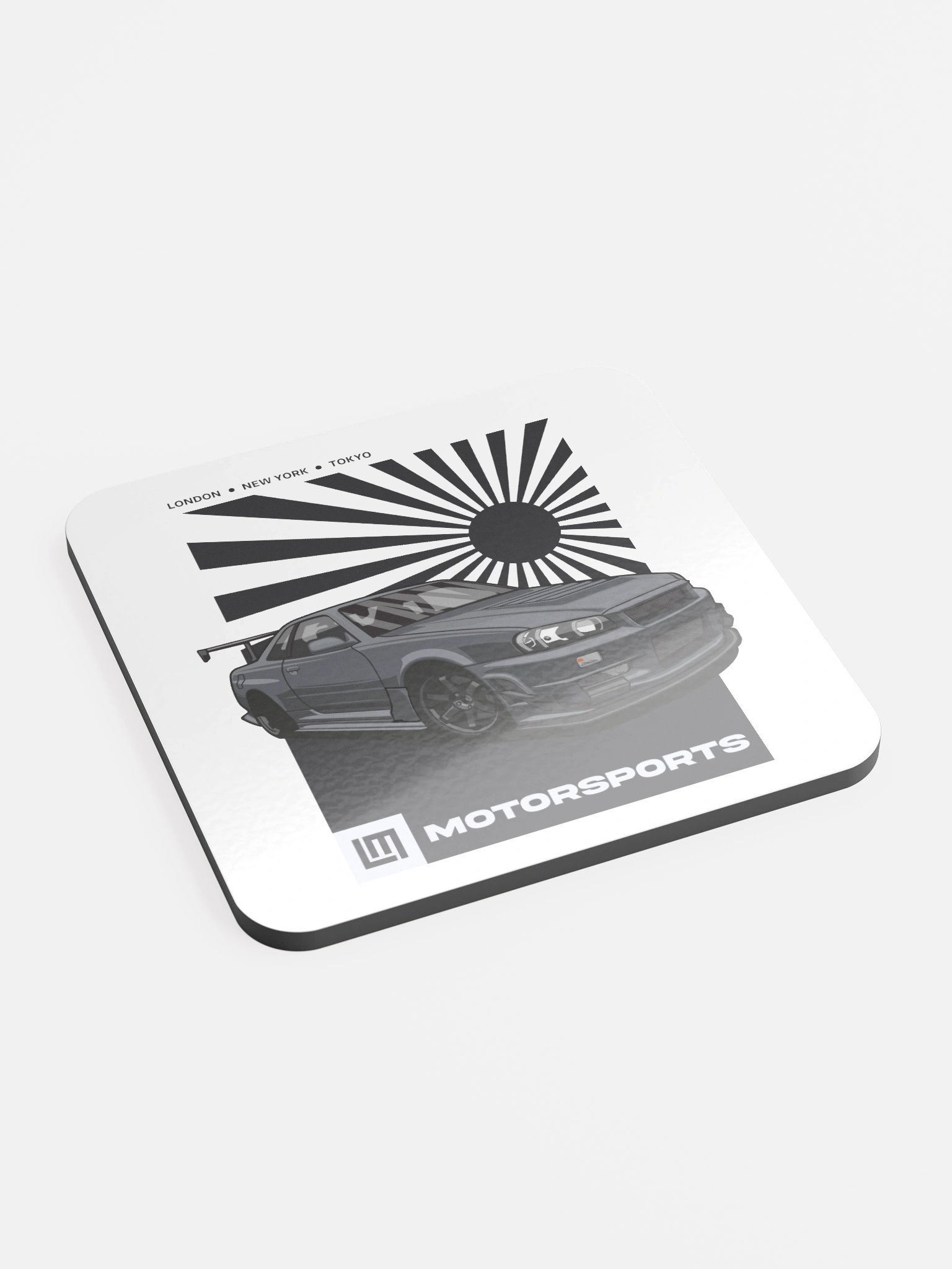 LEM MOTORSPORT BLACK - COASTER product image (2)