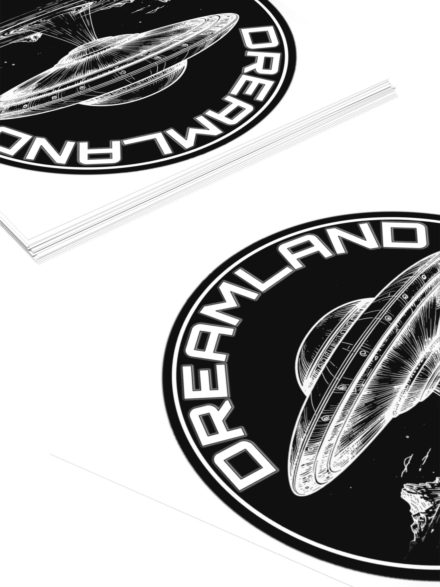 Area 51 Dreamland "Mission Patch" Vinyl Sticker (4") product image (4)