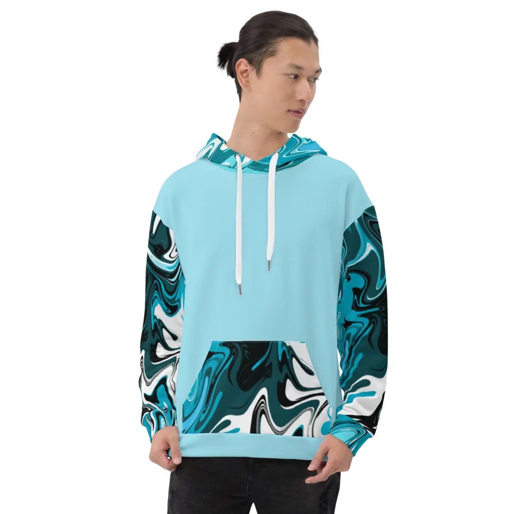 Blue Swirl Hoodie product image (11)