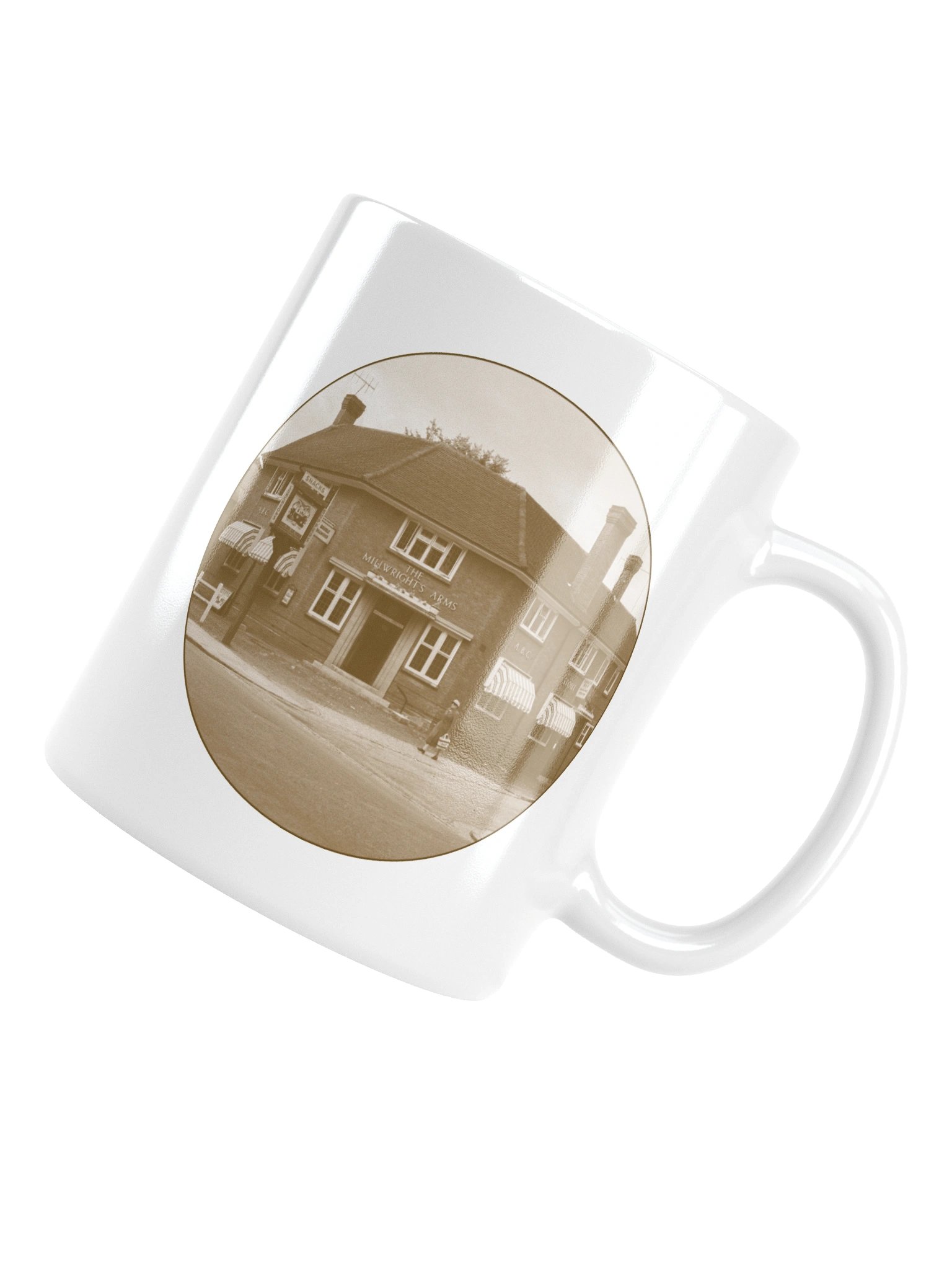 White Mug - Millwrights Arms product image (5)
