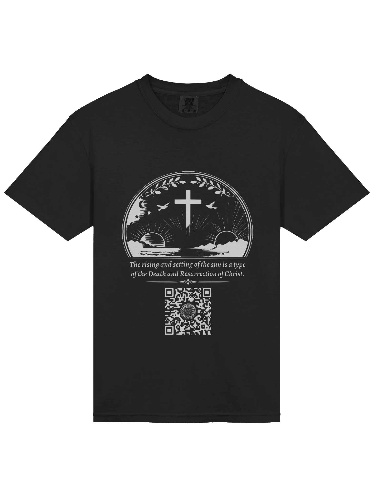Rising and Setting of the Sun (White on Black/Color) product image (26)