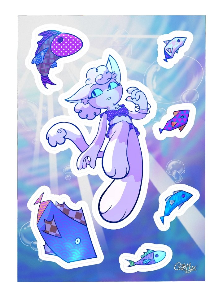 Patchwork Pool Sticker Sheet product image (1)