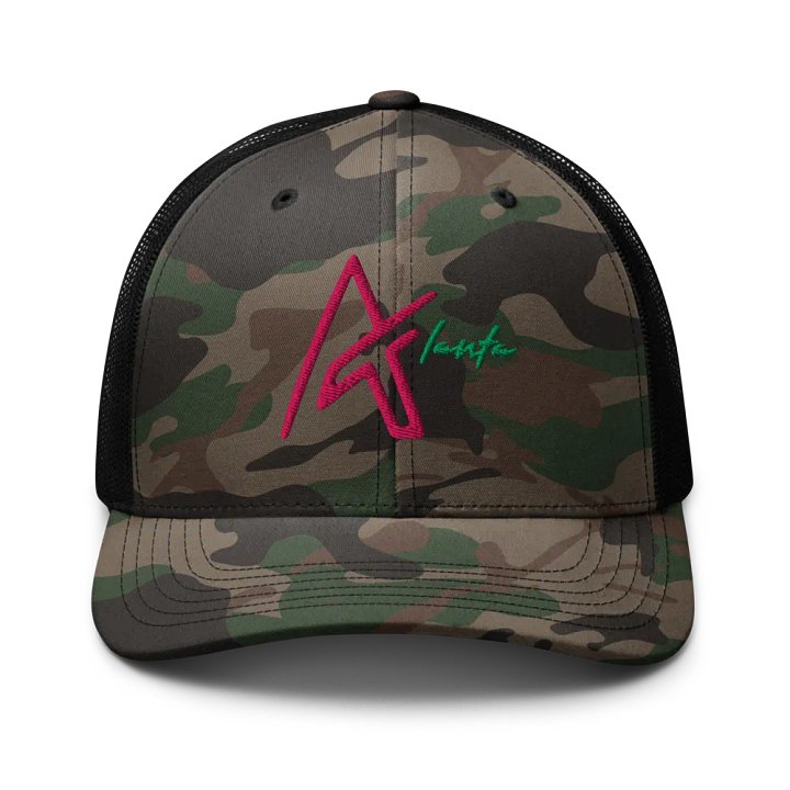 Atlanta Camouflage Trucker Hat product image (1)