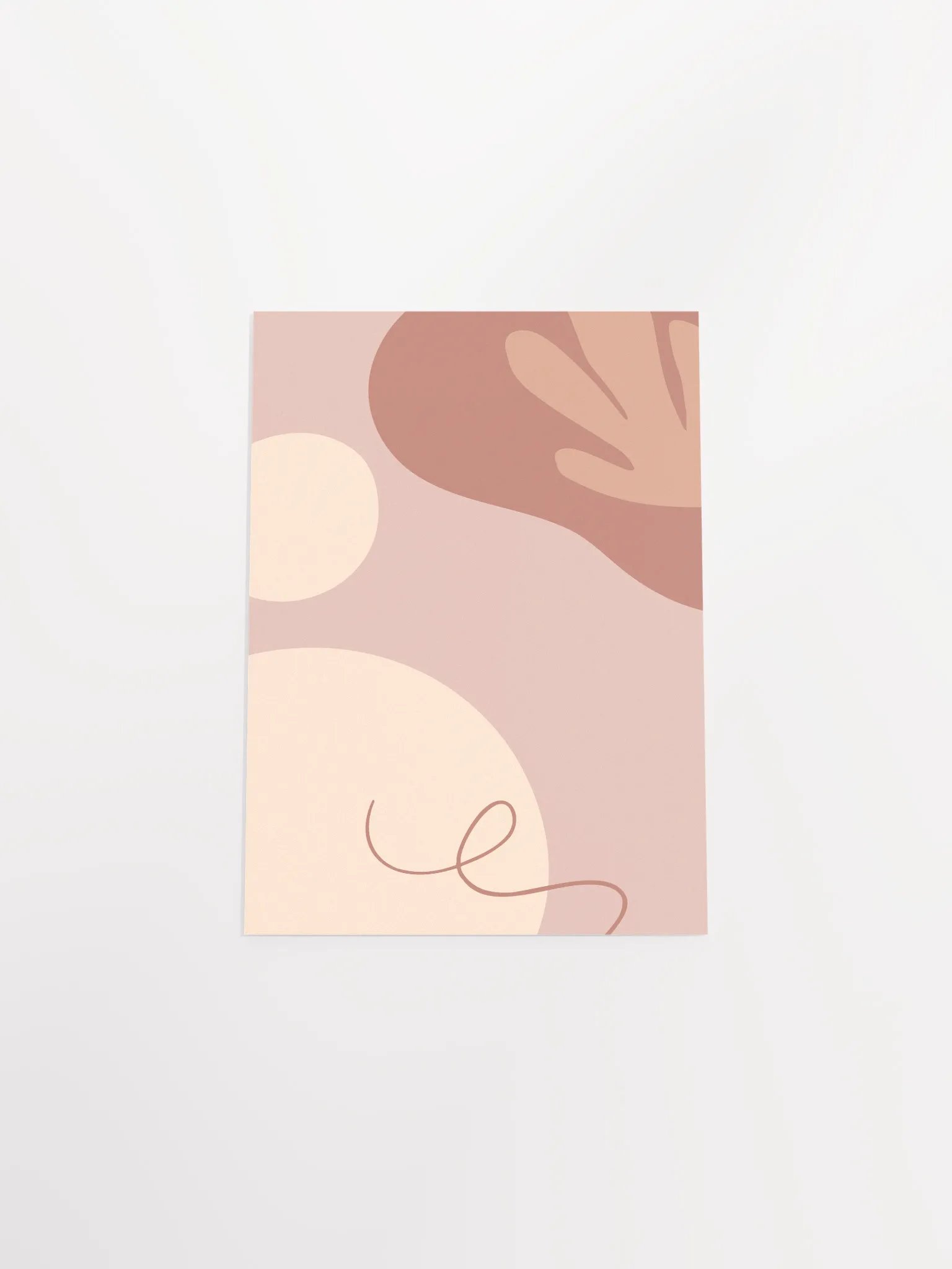 Boho abstract wall art — boho wall decor, aesthetic poster product image (9)