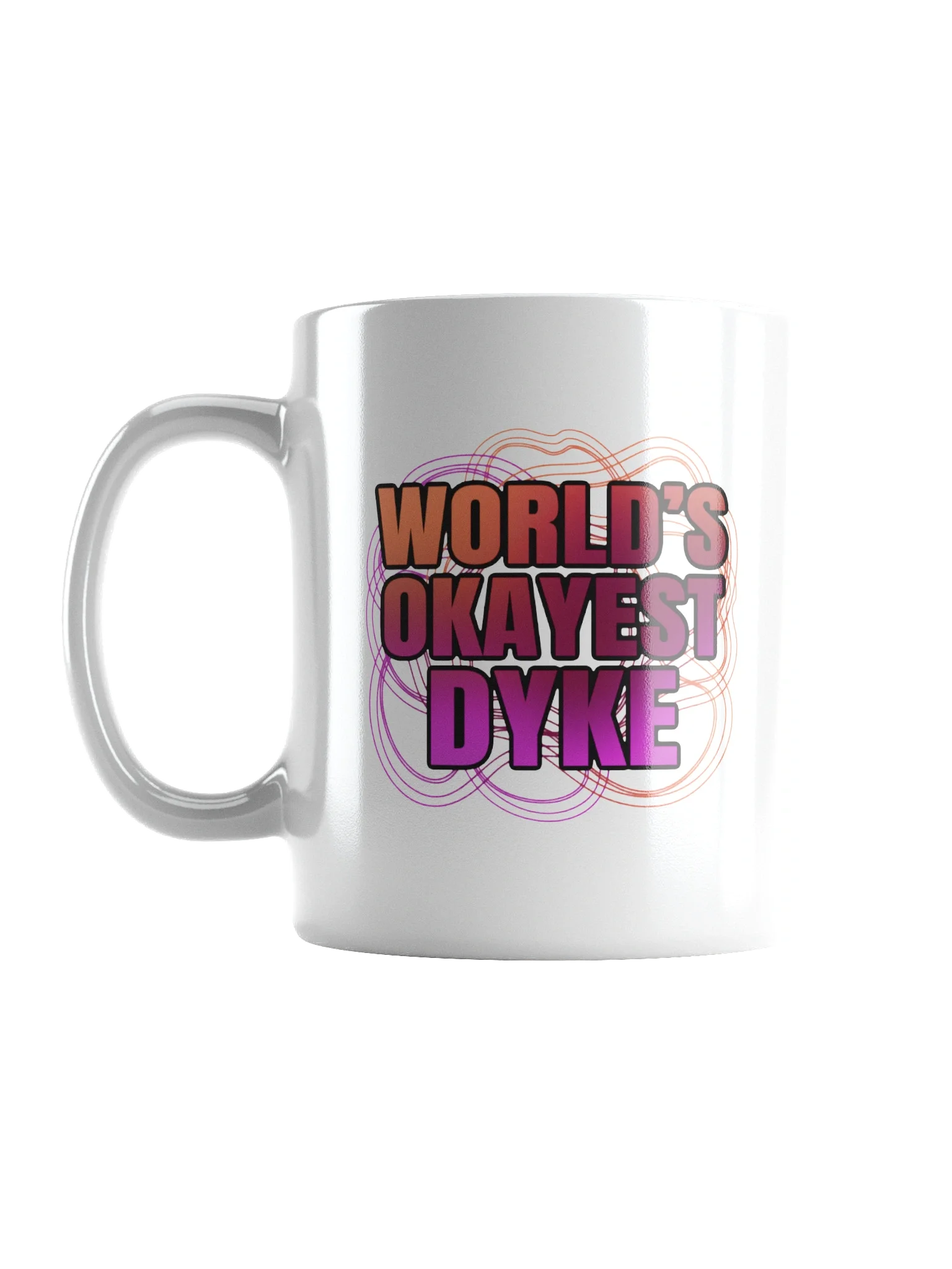 World's Okayest Dyke Mug